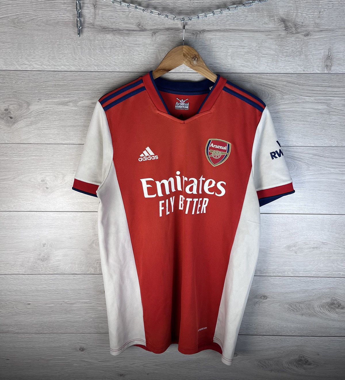 Adidas Men's soccer jersey Adidas FC Arsenal size L made in 🇬🇪 Size US L / EU 52-54 / 3 - 1 Thumbnail