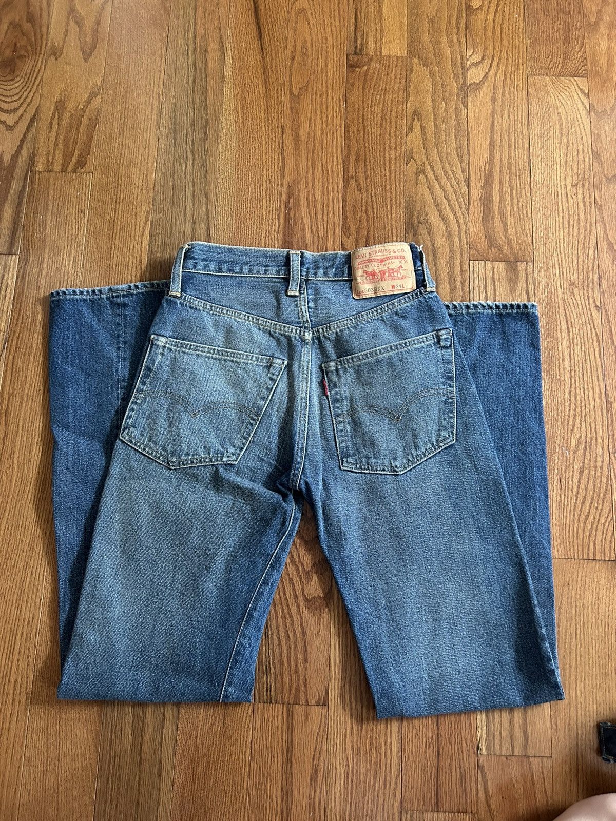 Levi's vintage blue high wasted levis Size 24" / US 00 / IT 34 - 2 Thumbnail