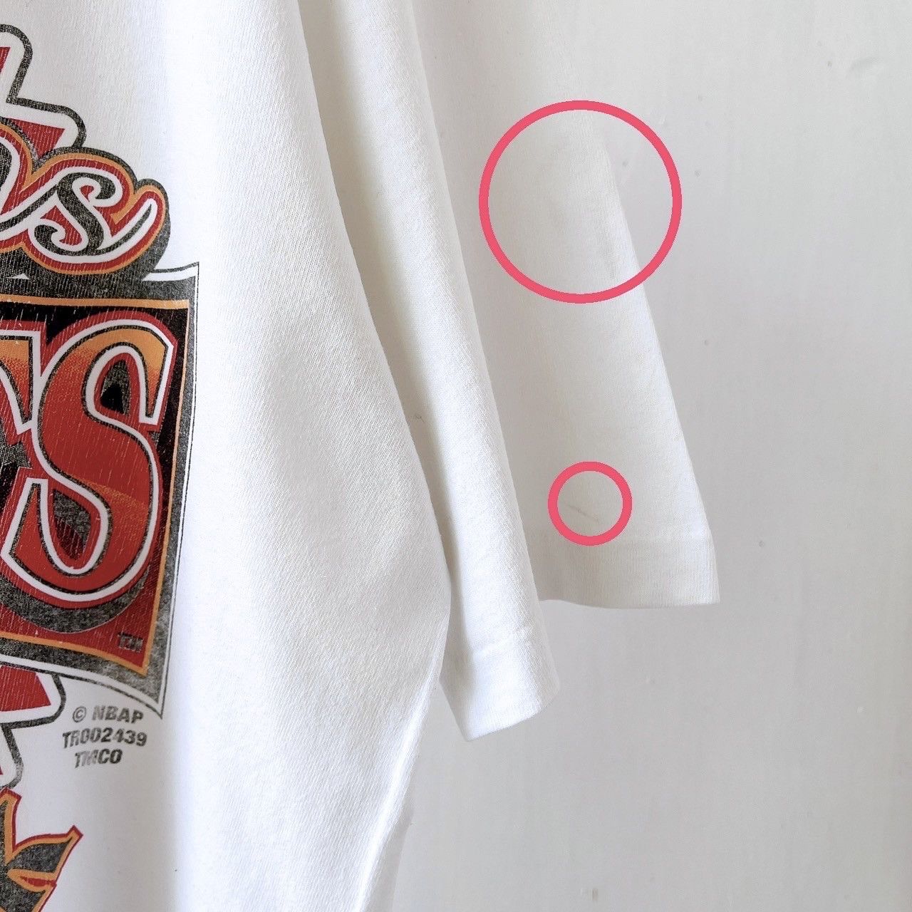 Fruit Of The Loom × Vintage 90s Houston Rockets NBA t-shirt/ XL Size US XL / EU 56 / 4 - 6 Thumbnail