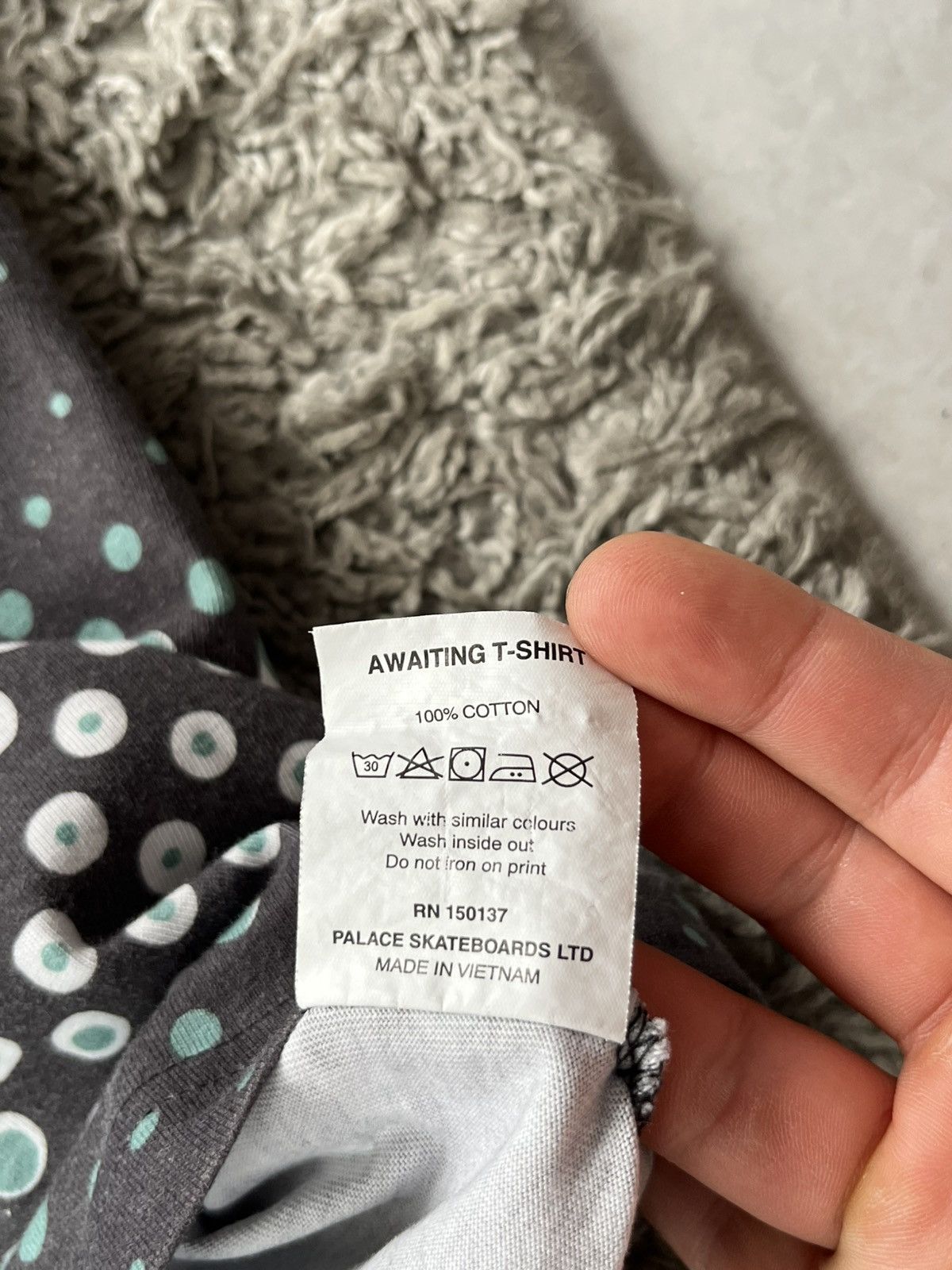Palace Streetwear Tee Palace BIG LOGO Multi color Size US L / EU 52-54 / 3 - 7 Thumbnail
