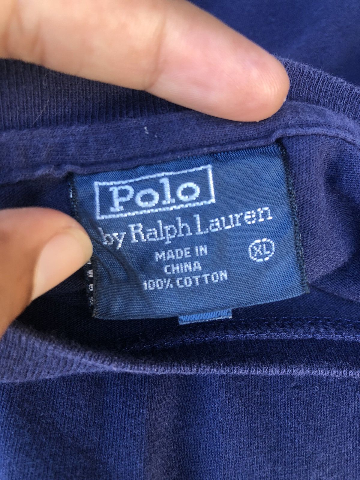 Polo Ralph Lauren × Vintage Vintage Polo by Ralph Lauren Big Logo Tshirt Size US XL / EU 56 / 4 - 2 Thumbnail