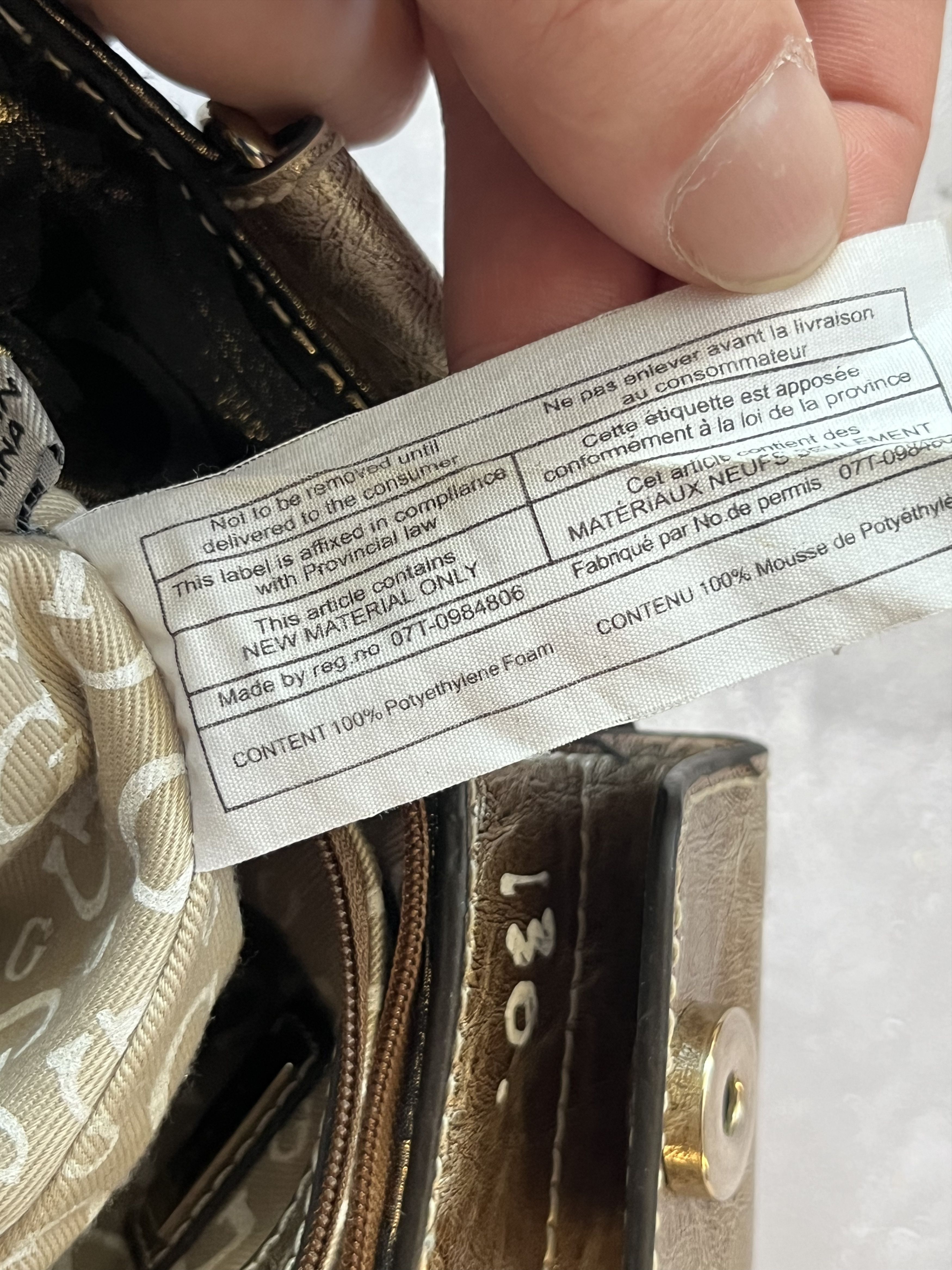 Guess Vintage Bag GUESS Y2K Style Monogram Multi Logo Metal Size ONE SIZE - 14 Thumbnail