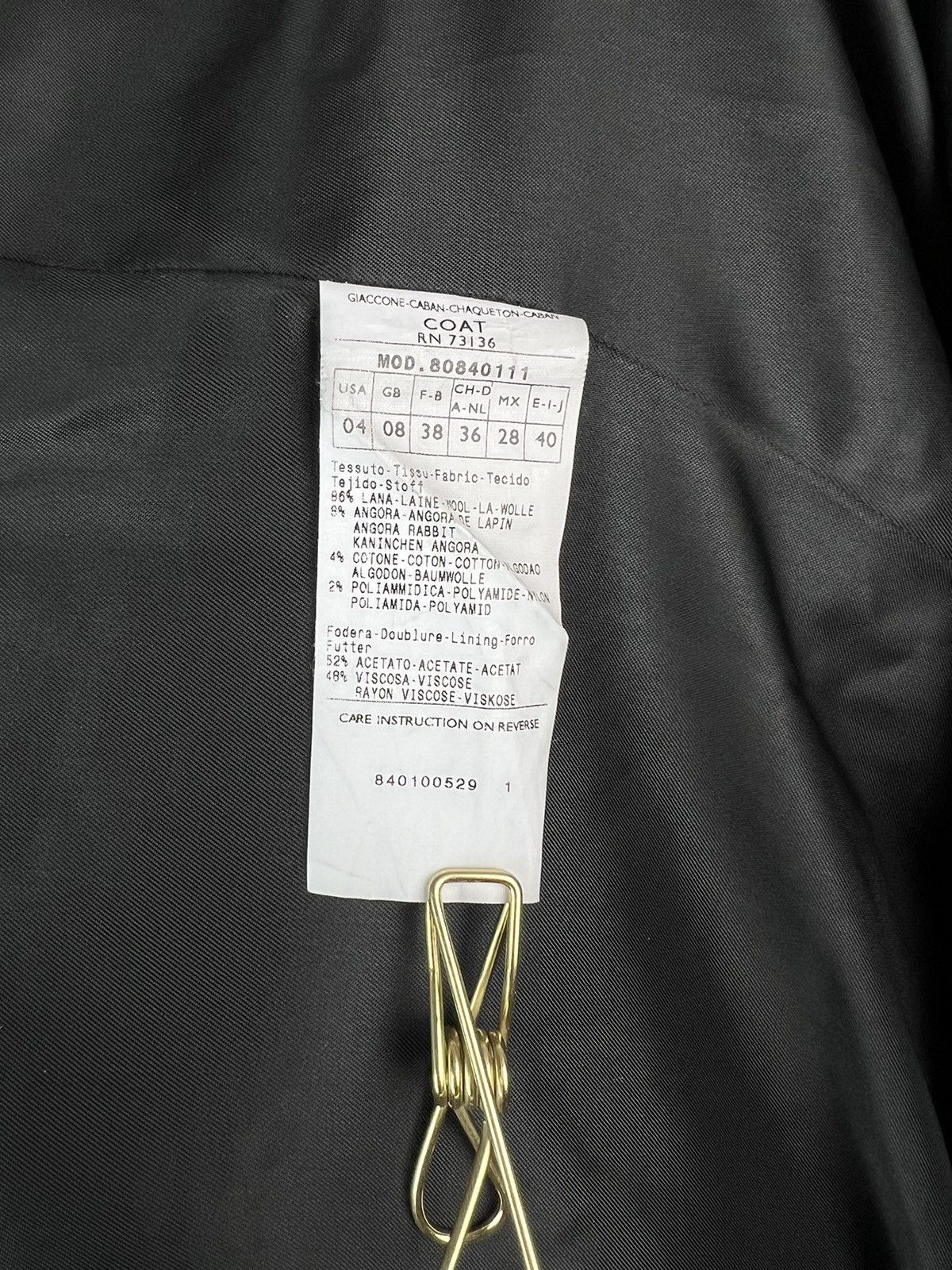 MAX&Co. Max Mara Wool Poncho Jacket Size USA 4 UK 8 Size S / US 4 / IT 40 - 5 Thumbnail