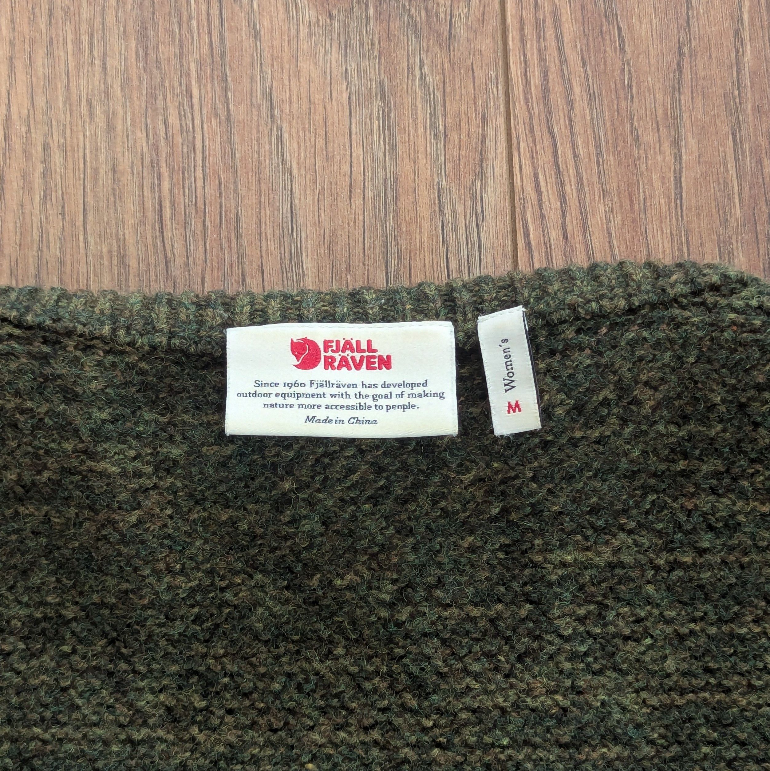 Fjallraven FJALLRAVEN 89775 Ovik Structure Sweater M 100% Wool Outdoor Size M / US 6-8 / IT 42-44 - 8 Thumbnail