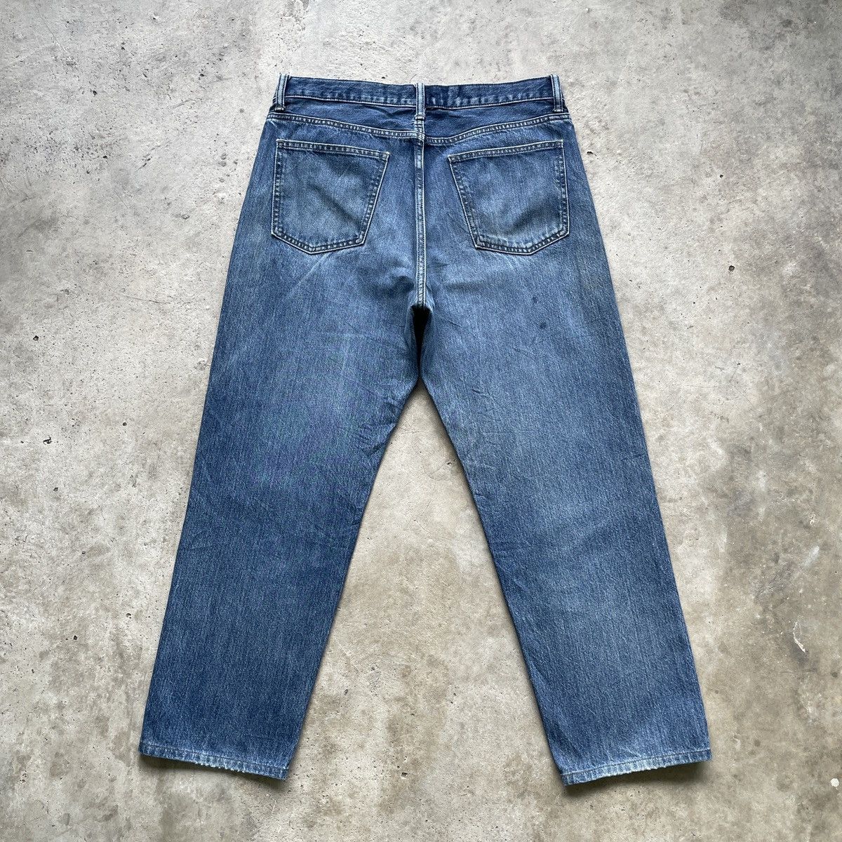 Japanese Brand Vintage Japanese Brand Faded Denim Jeans Pants W34x27 Size US 34 / EU 50 - 10 Thumbnail