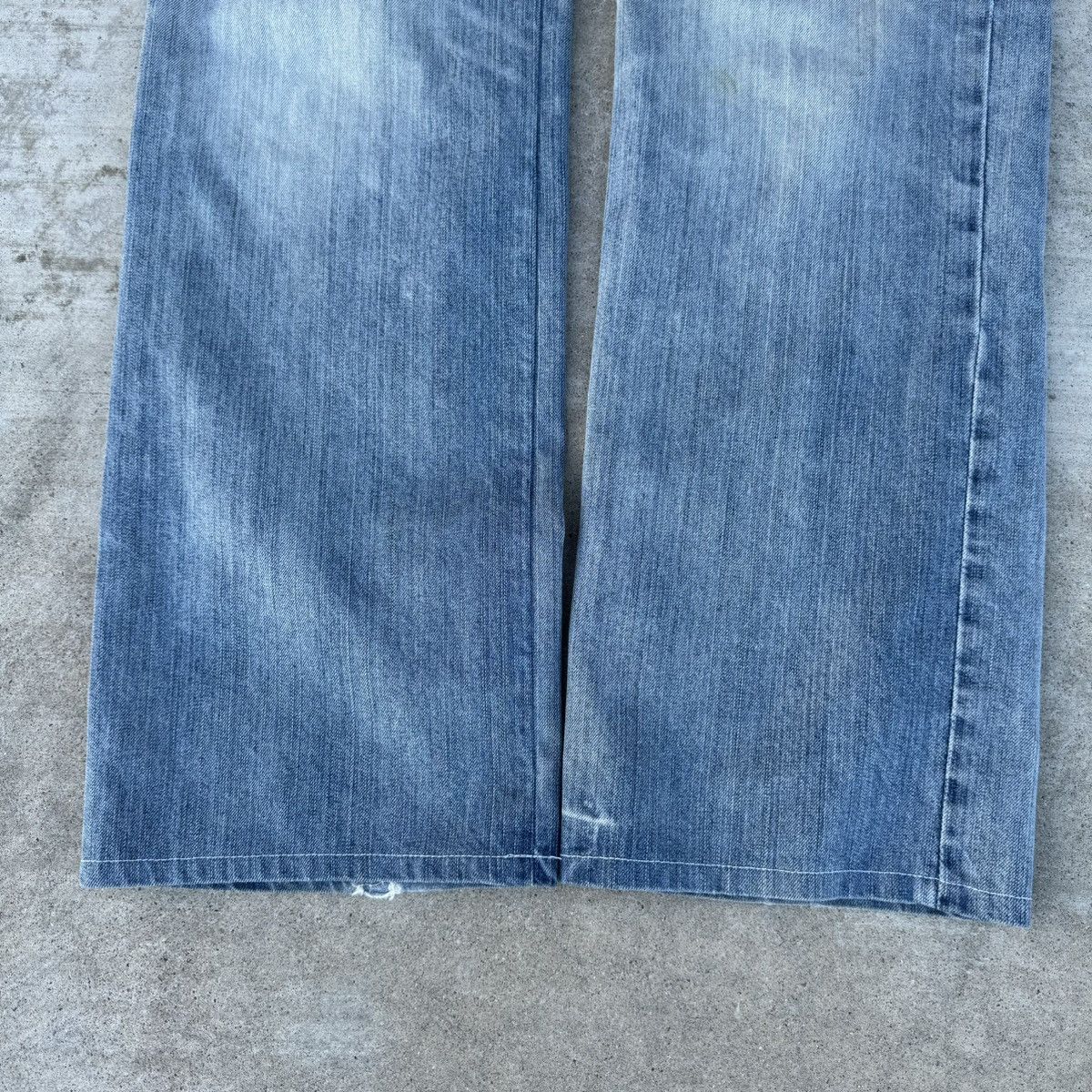BKE × JNCO × Southpole Vintage Y2K Thrashed Baggy Loose BKE Skater Jeans 34 Size US 34 / EU 50 - 6 Thumbnail