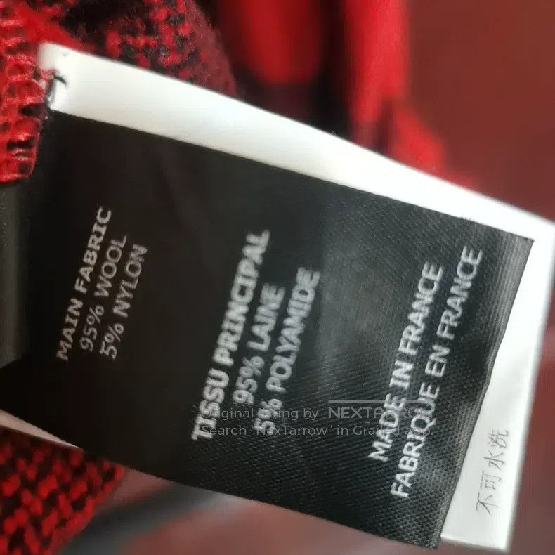 Vetements VETEMENTS Red and Black Plaid Wool Shirt Size US S / EU 44-46 / 1 - 5 Thumbnail