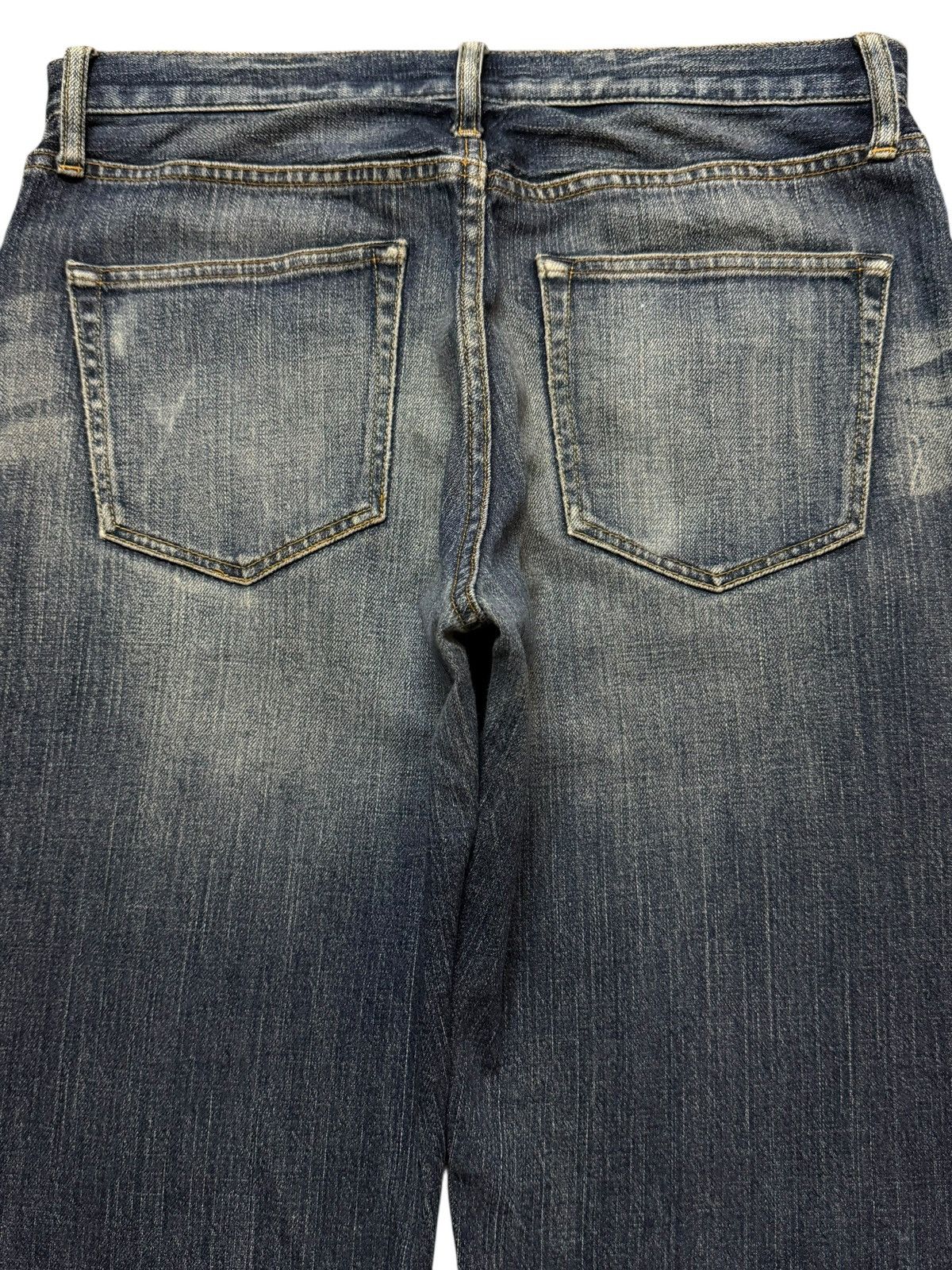 14th Addiction Vintage Y2K Japanese Brand Blue Faded Wash Relaxed Wide Leg Size US 32 / EU 48 - 4 Thumbnail