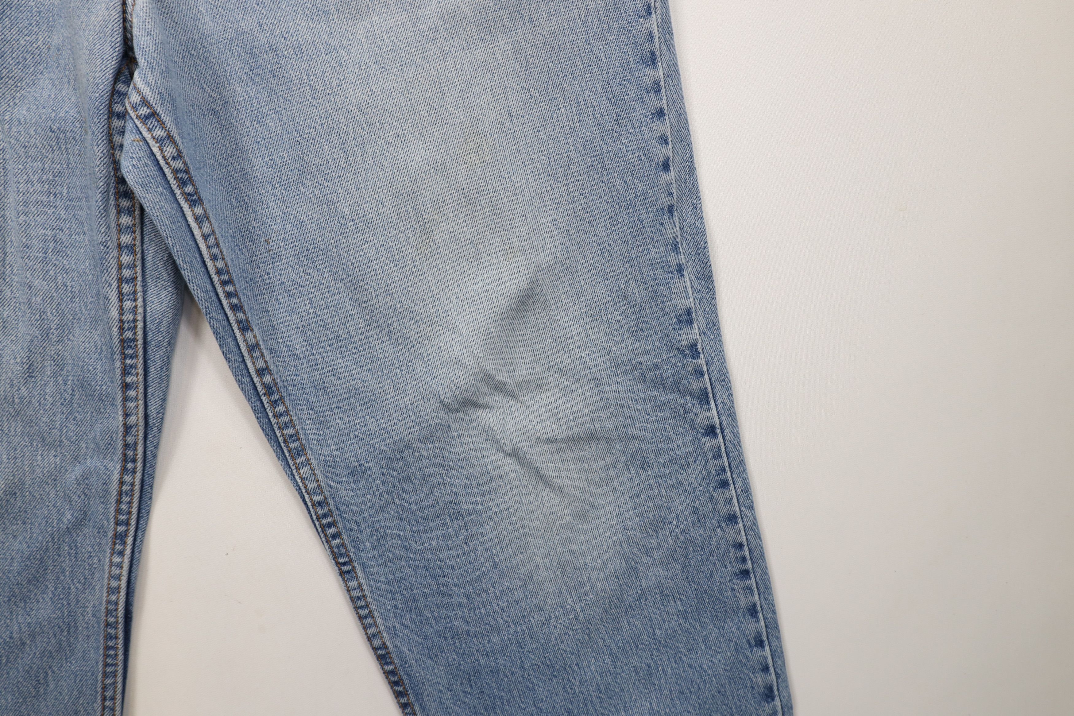 Levi's × Vintage Vintage Y2K 2001 Levis 550 Relaxed Fit Denim Jeans USA Size US 36 / EU 52 - 6 Thumbnail