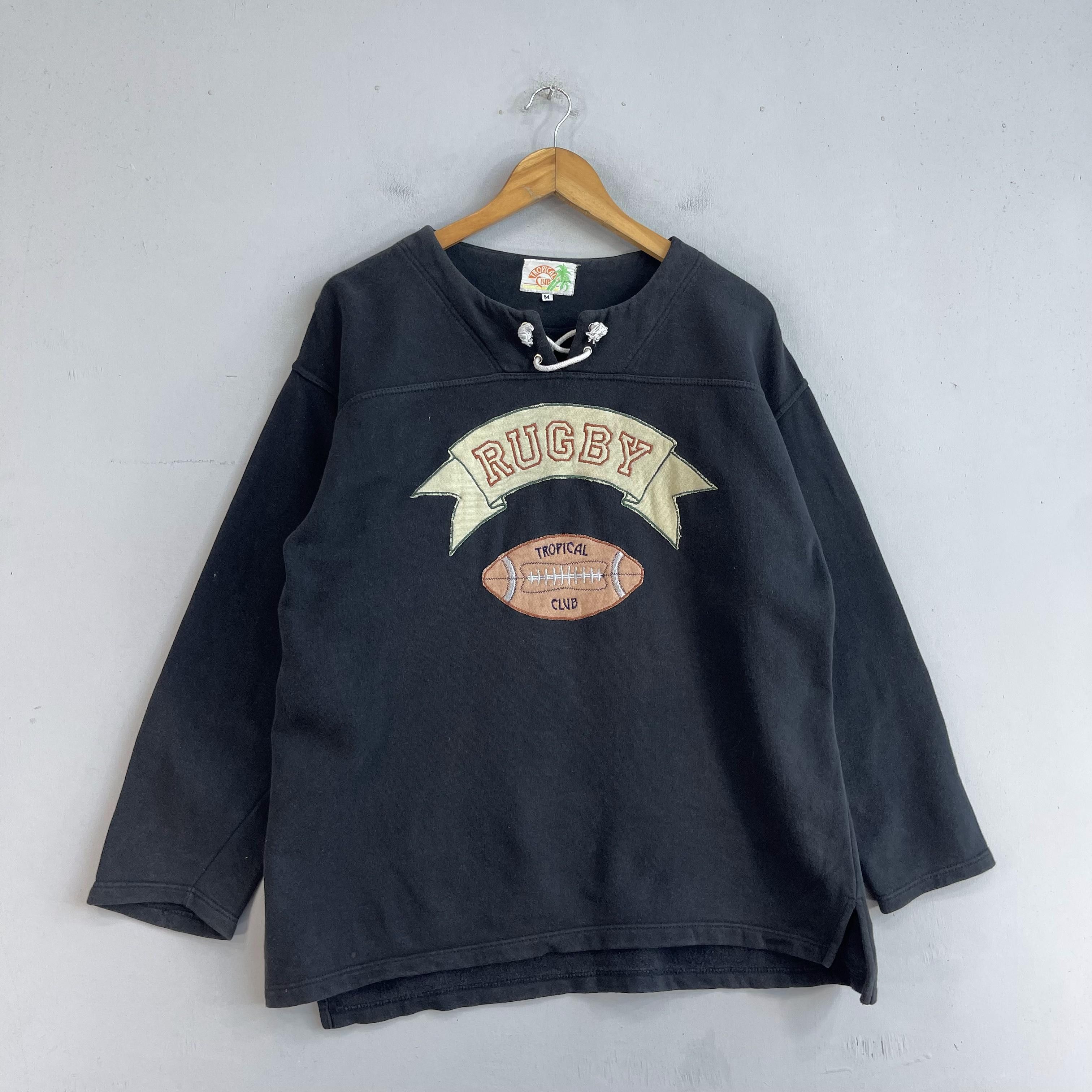 Japanese Brand × Vintage Vintage TROPICAL 7s Tampa Central Florida Rugby Sweatshirt Size US M / EU 48-50 / 2 - 3 Thumbnail