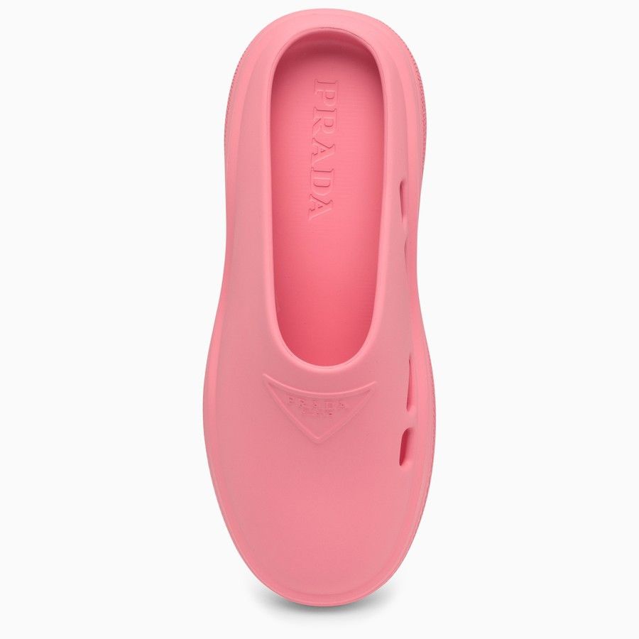 Prada o1d2blof0924 Rubber Slippers in Pink Size US 8 / IT 38 - 4 Thumbnail
