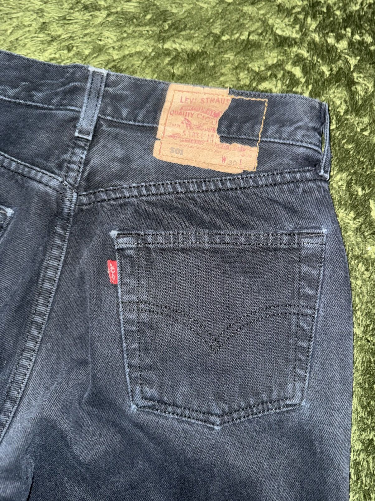 Levi's [W30/L32] Levi’s 501 Europe Custom Dyed Denim Pants Black Size US 30 / EU 46 - 10 Thumbnail