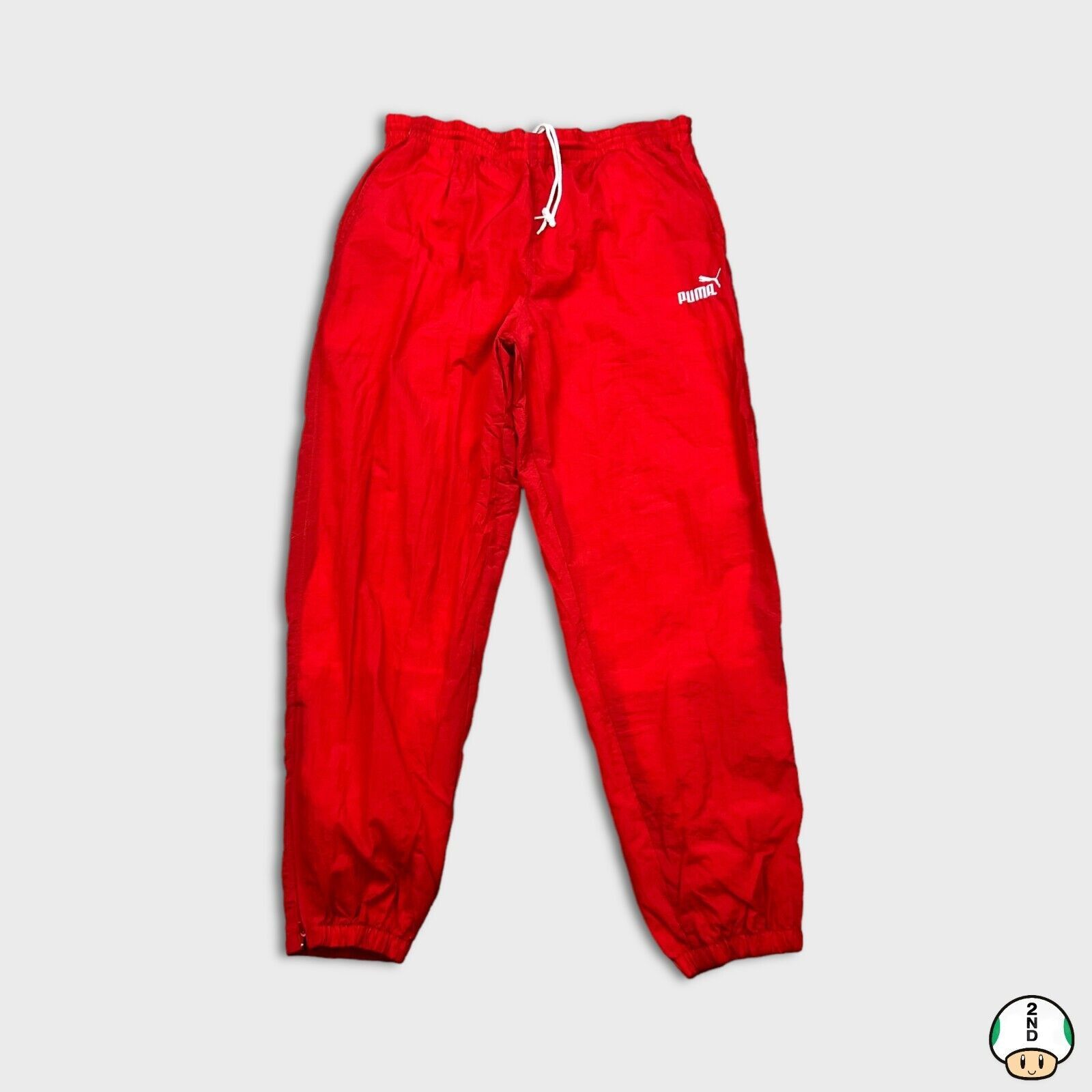 Puma × Vintage Vintage 90s Puma Track Pants Large Sports Comfort Jogger Size US 34 / EU 50 - 1 Thumbnail