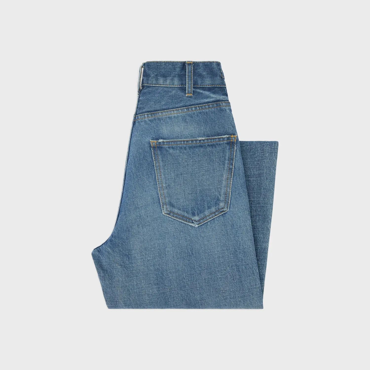 Celine o1bcso1str0925 2N861930F Margaret Jeans in Blue Size 25" / US 0 / IT 36 - 2 Thumbnail