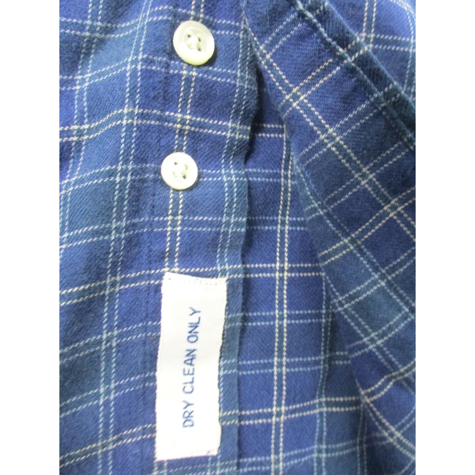 Brooks Brothers VINTAGE Brooks Brothers Wool Blend Shirt Large Blue Plaid Made in Hong Kong Shirt Mens L Blue Plaid Classic Preppy Button-Up Size US L / EU 52-54 / 3 - 4 Thumbnail