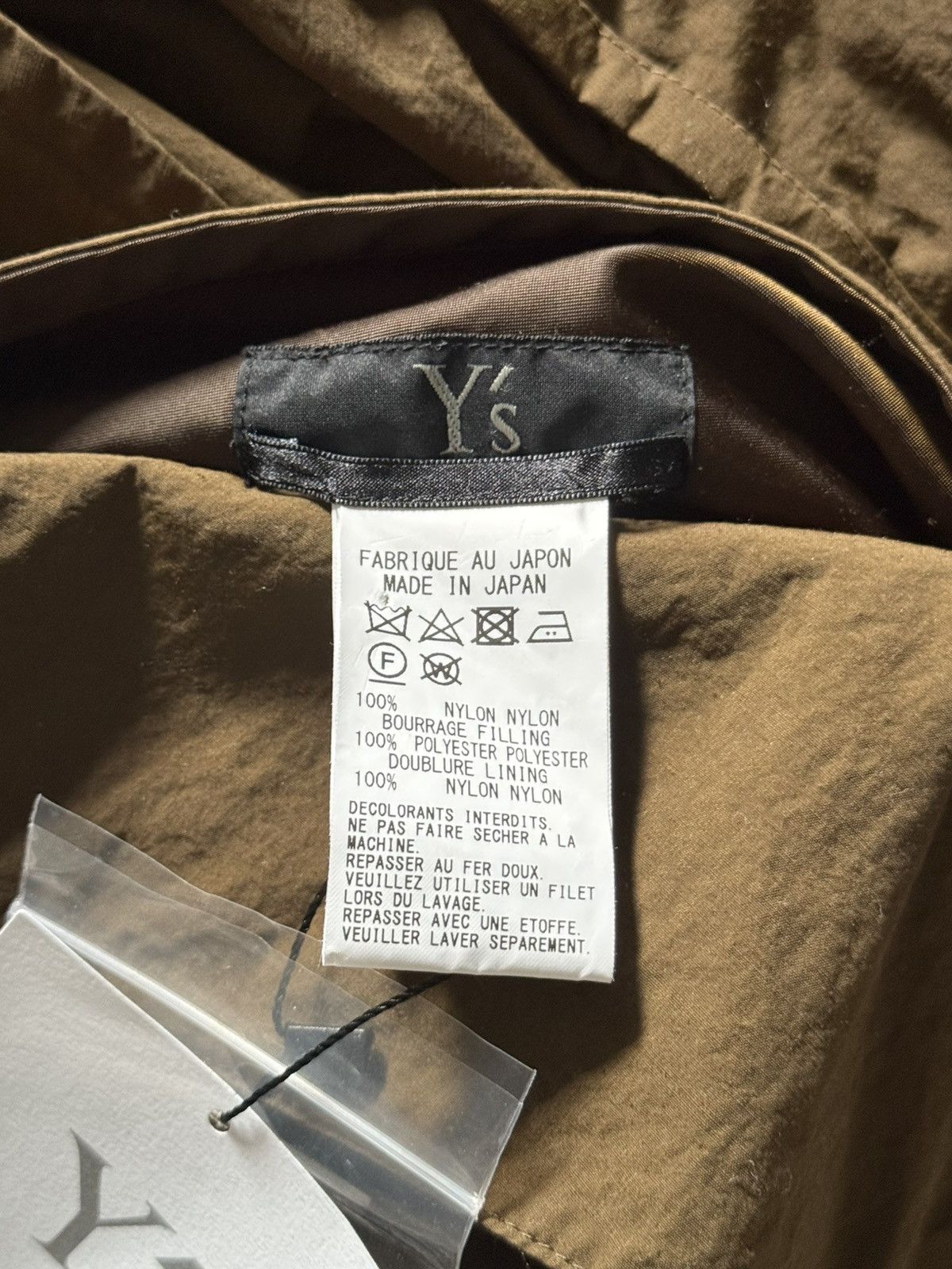 Y's × Yohji Yamamoto Asymmetric Poncho Blouse Size S / US 4 / IT 40 - 7 Thumbnail