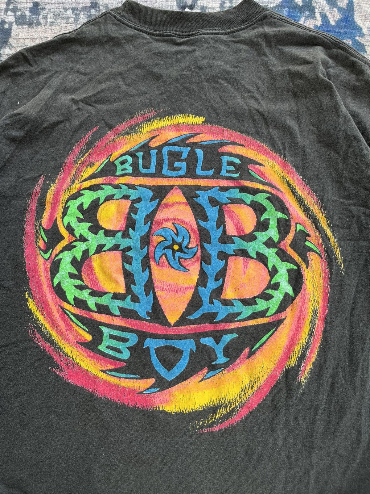 Bugle Boy Vintage Bugle Boy Big Logo 90s Tee USA Size US L / EU 52-54 / 3 - 10 Thumbnail