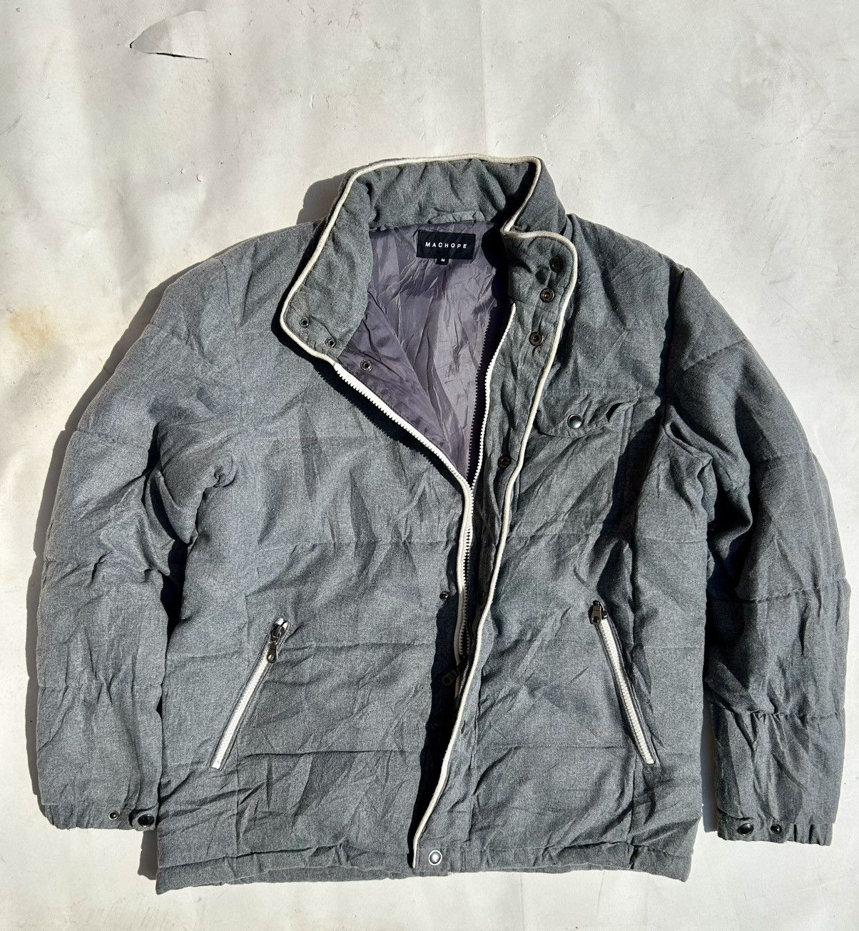 Japanese Brand × Vintage Japanese Brand Machope Quilted Jacket Size US M / EU 48-50 / 2 - 5 Thumbnail