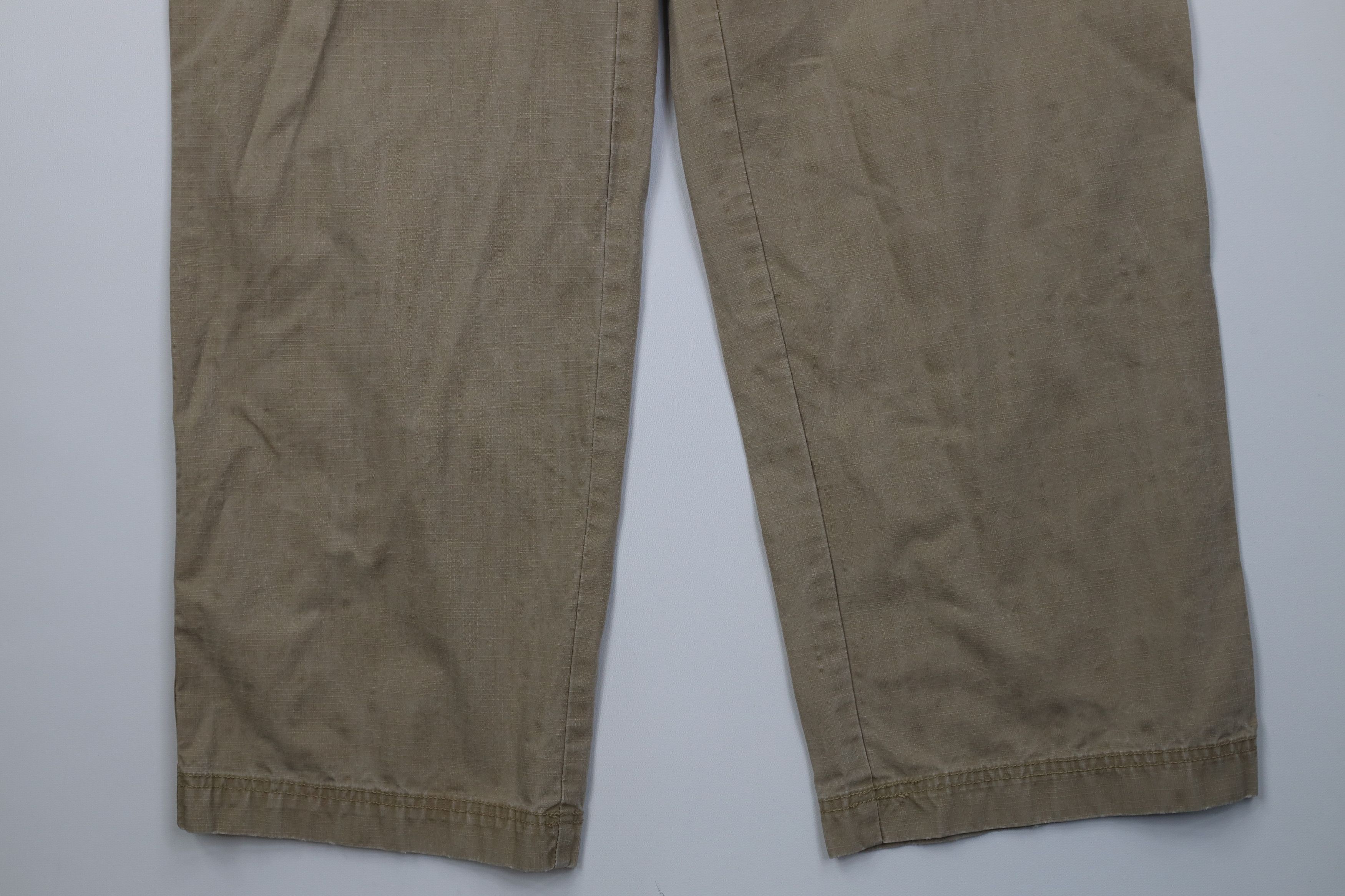 Tommy Hilfiger Vintage Y2K 2003 Tommy Hilfiger Ripstop Wide Leg Cargo Pants Size US 38 / EU 54 - 4 Thumbnail