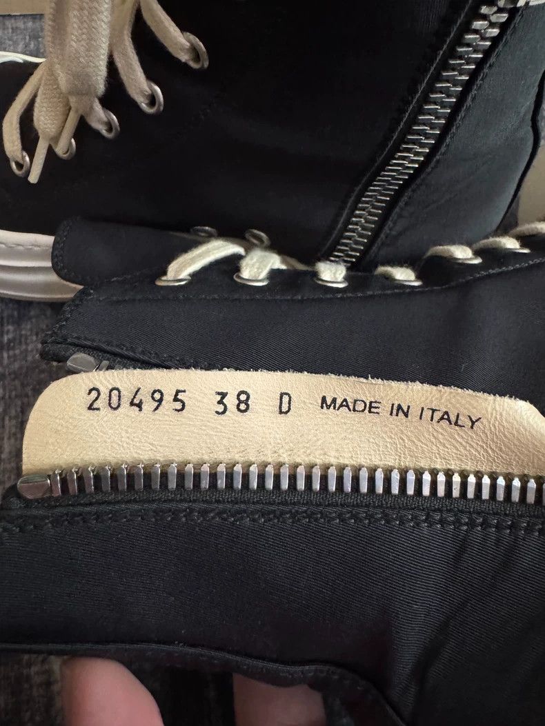 Rick Owens Rick Owens Big Converse with thick sole shoes Size US 5.5 / EU 38 - 6 Thumbnail
