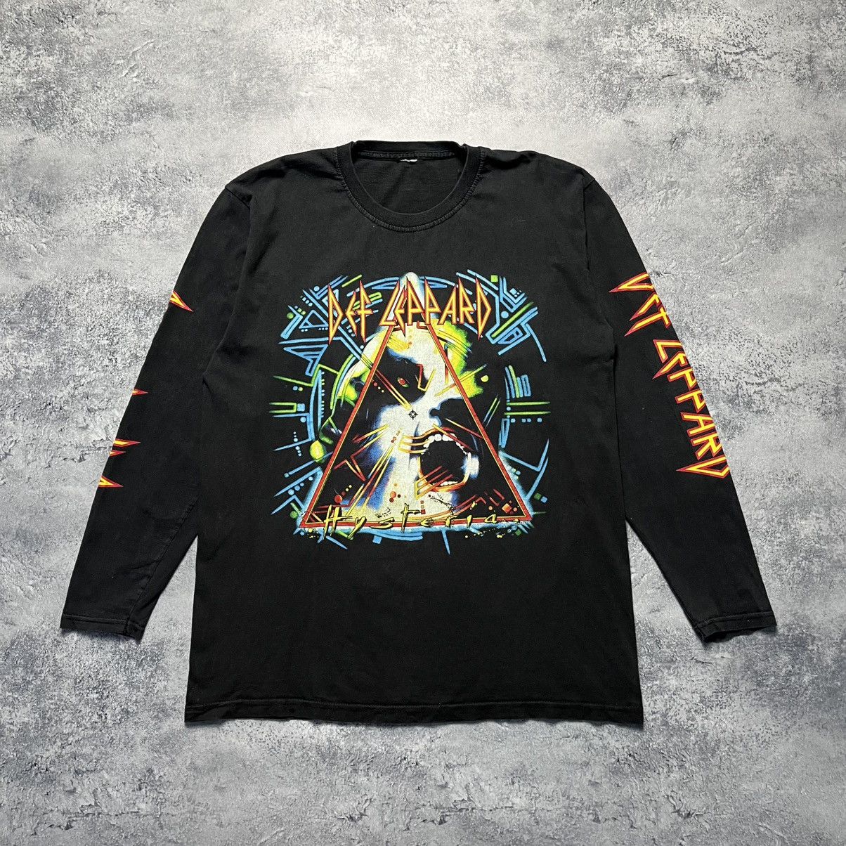 Band Tees Vintage Def Leppard Hysteria Longsleeve Rock Band Size US S / EU 44-46 / 1 - 1 Thumbnail