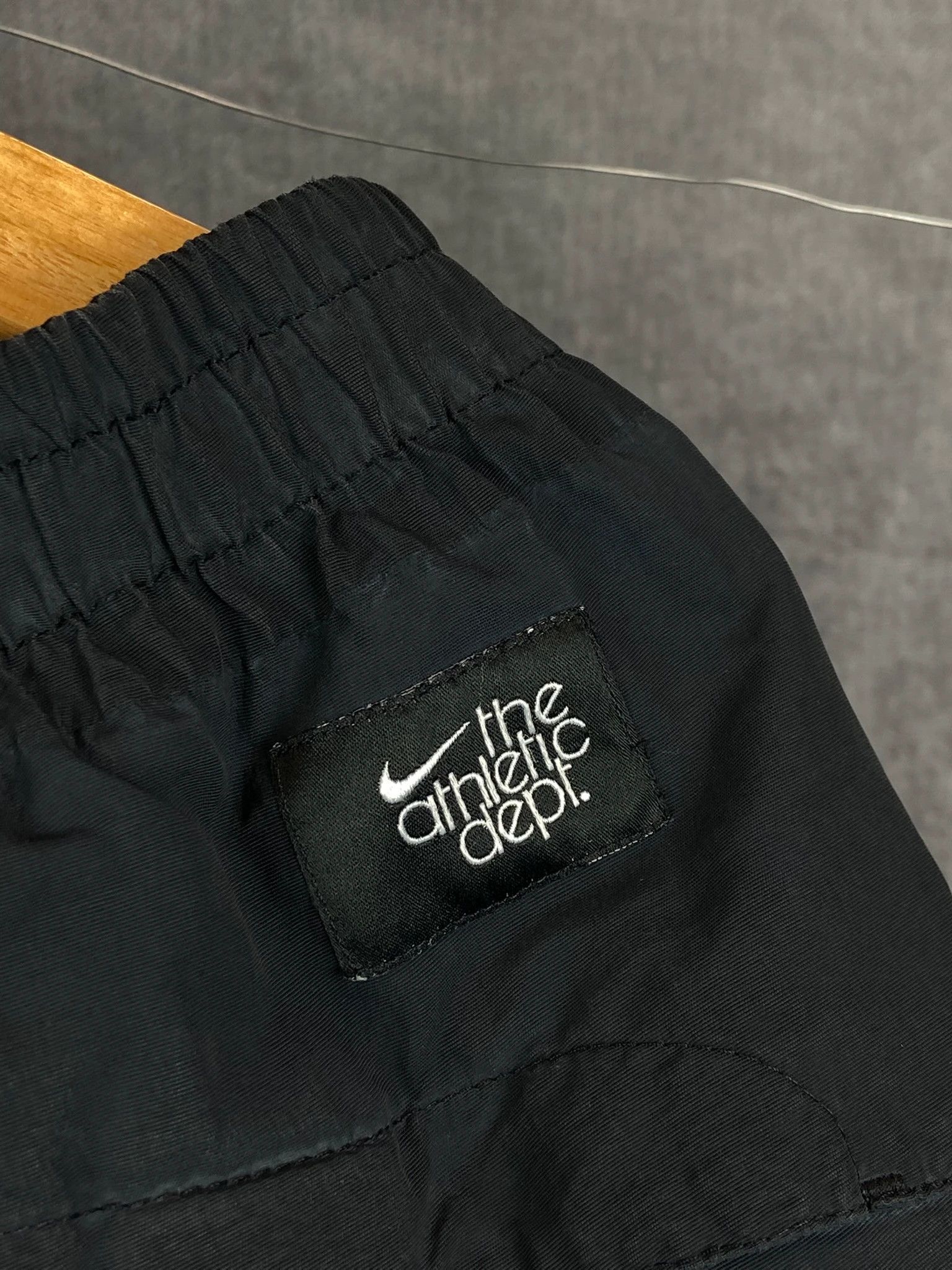 Nike Nike Black Capri Training Shorts XL Vintage Size US 38 / EU 54 - 5 Thumbnail