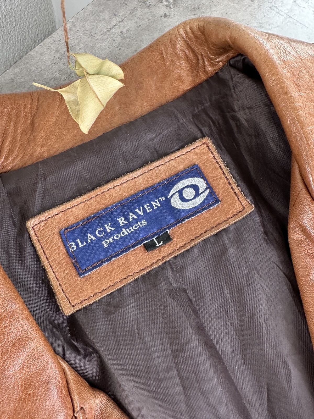 Japanese Brand Vintage Leather Jacket Size US L / EU 52-54 / 3 - 2 Thumbnail