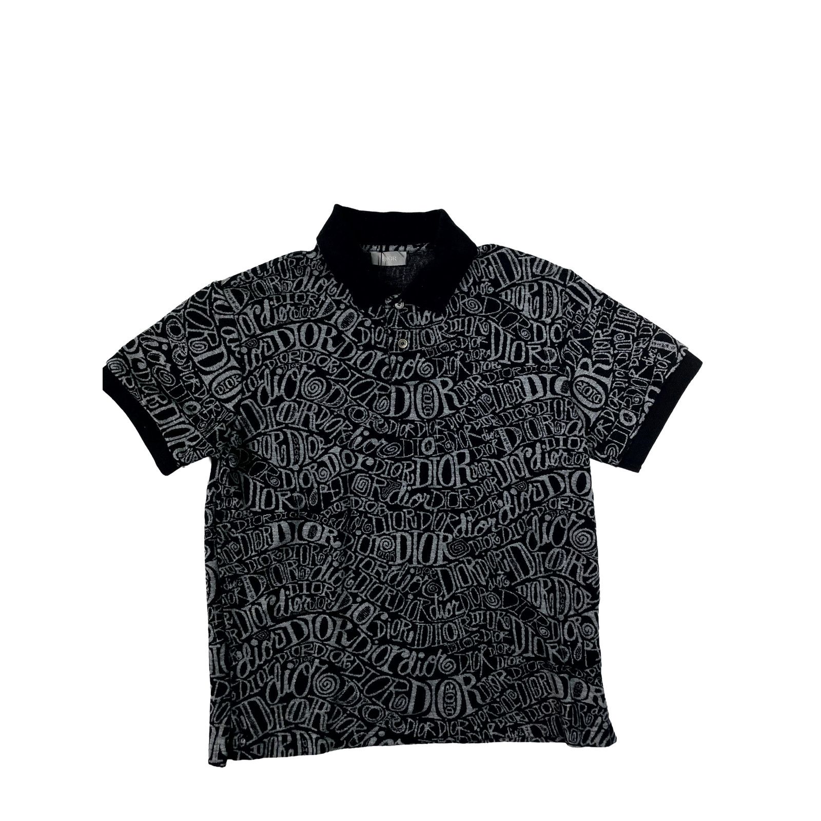 Dior Dior Monogram Black & Grey Polo Size US XS / EU 42 / 0 - 1 Thumbnail
