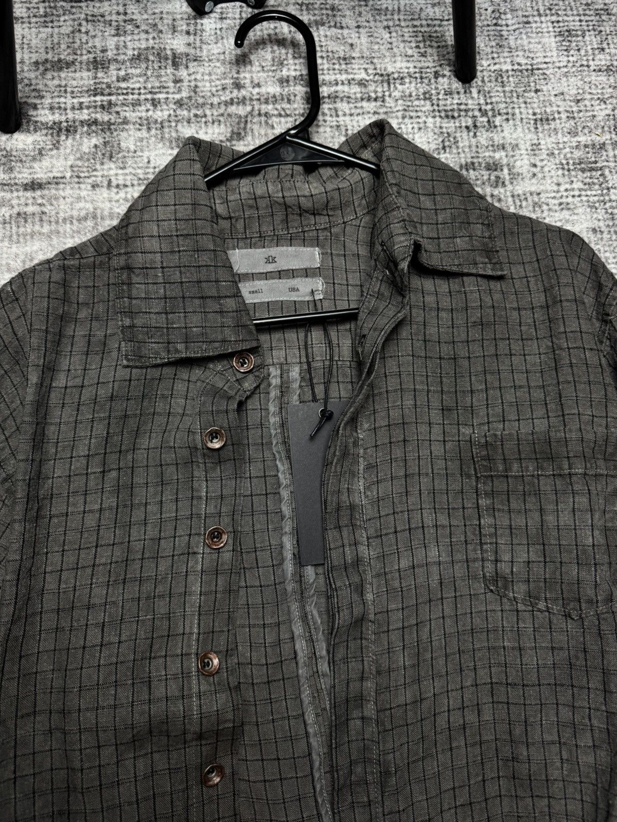 K-Two Studios K Two Studios Checkered Dyed Flannel Shirt Size US S / EU 44-46 / 1 - 2 Thumbnail