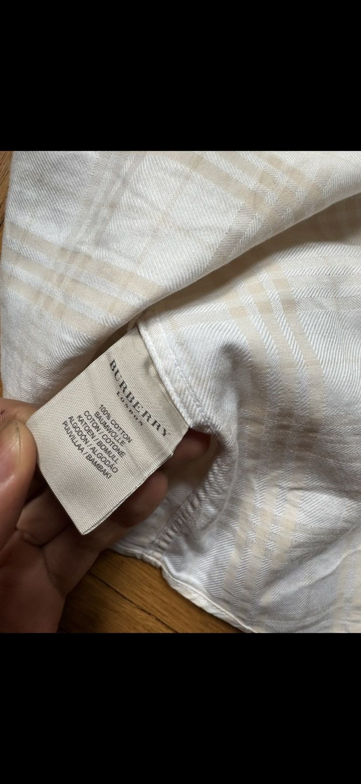Burberry Vintage Burberry Tan Tartan Button Up Shirt - Large Size US L / EU 52-54 / 3 - 7 Thumbnail