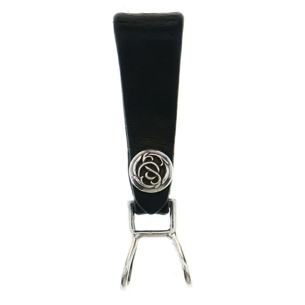 Chrome Hearts CHROME HEARTS BELT LOOP FLORAL ROSE leather silver Size ONE SIZE - 5 Thumbnail