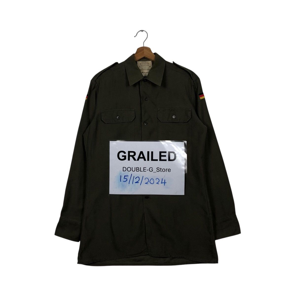 Vintage 📌Vintage Military Chore Worker Jacket 89's Altreichenauer Size US M / EU 48-50 / 2 - 1 Thumbnail
