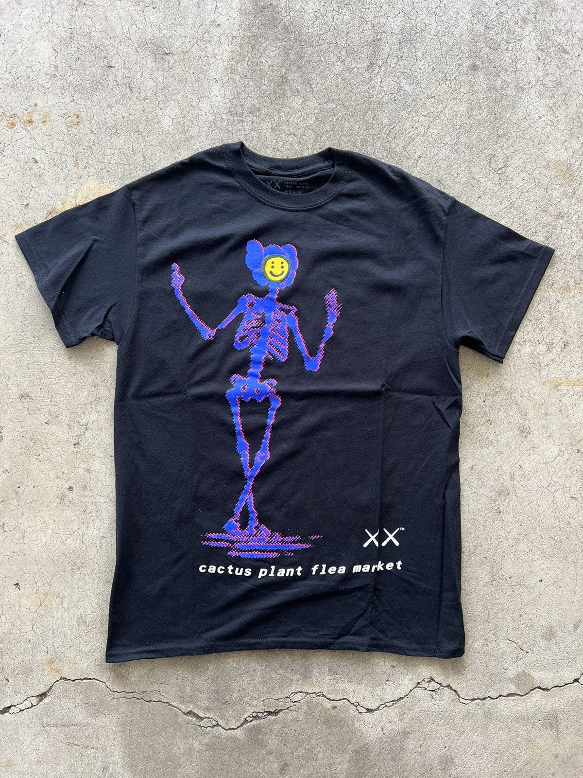 Cactus Plant Flea Market Kaws Skeleton Shirt