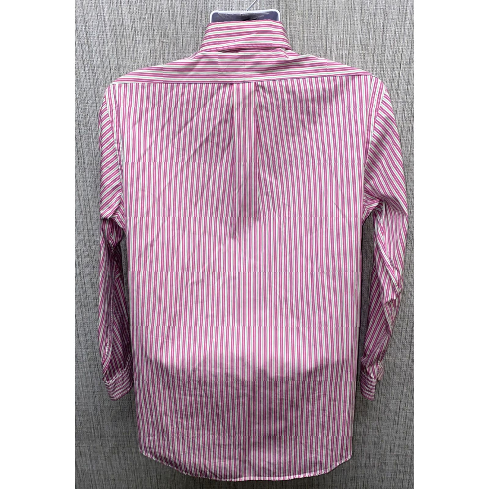 Ralph Lauren Ralph Lauren Shirt Mens Pink Custom Fit Long Sleeve Button-Front Dress 16 Regular Button-Down Collar Pants? Size 42R - 5 Thumbnail