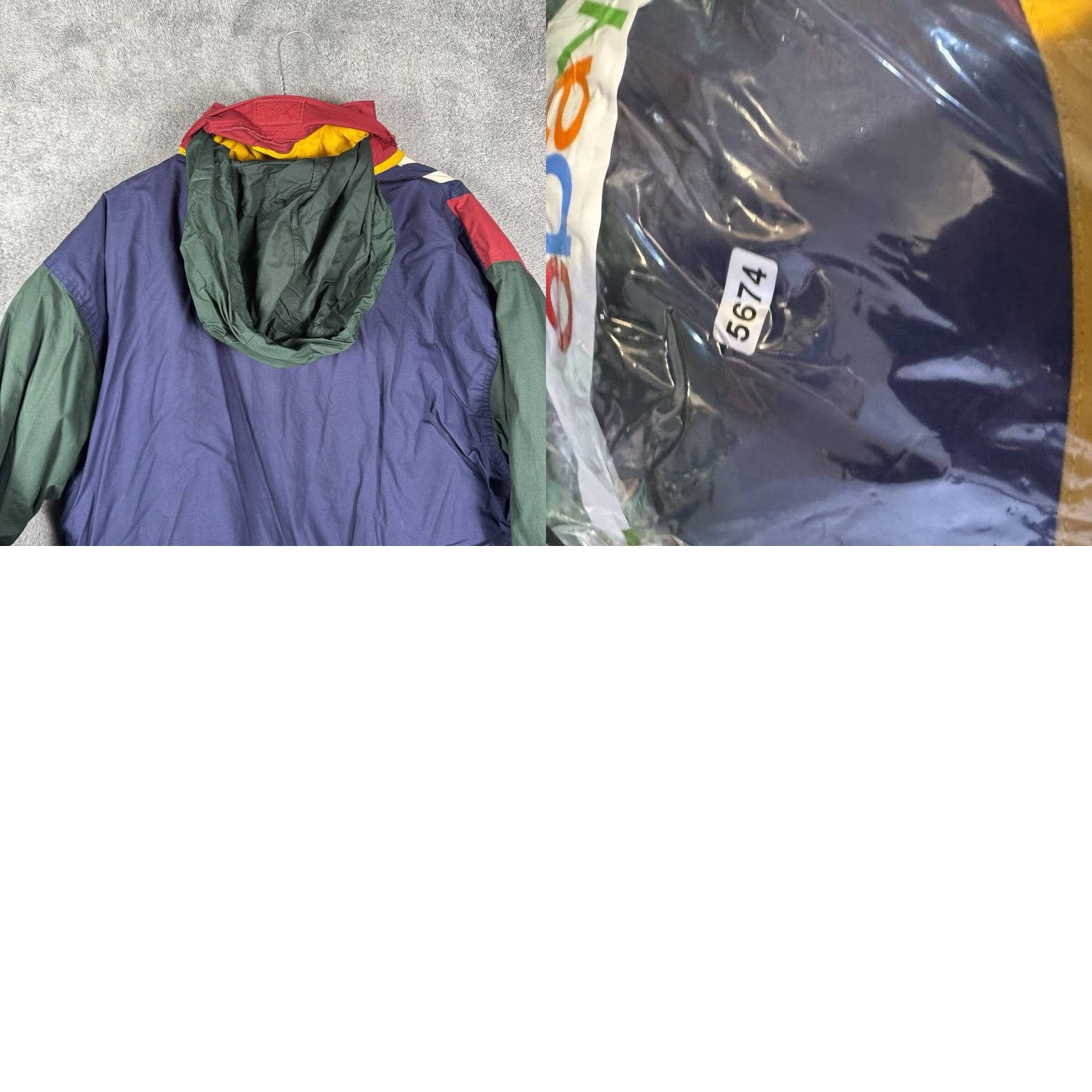 Tommy Hilfiger VINTAGE Tommy Hilfiger Jacket Mens L Duck Down Puffer Rugby Full Zip Hooded 90s Size US L / EU 52-54 / 3 - 10 Thumbnail