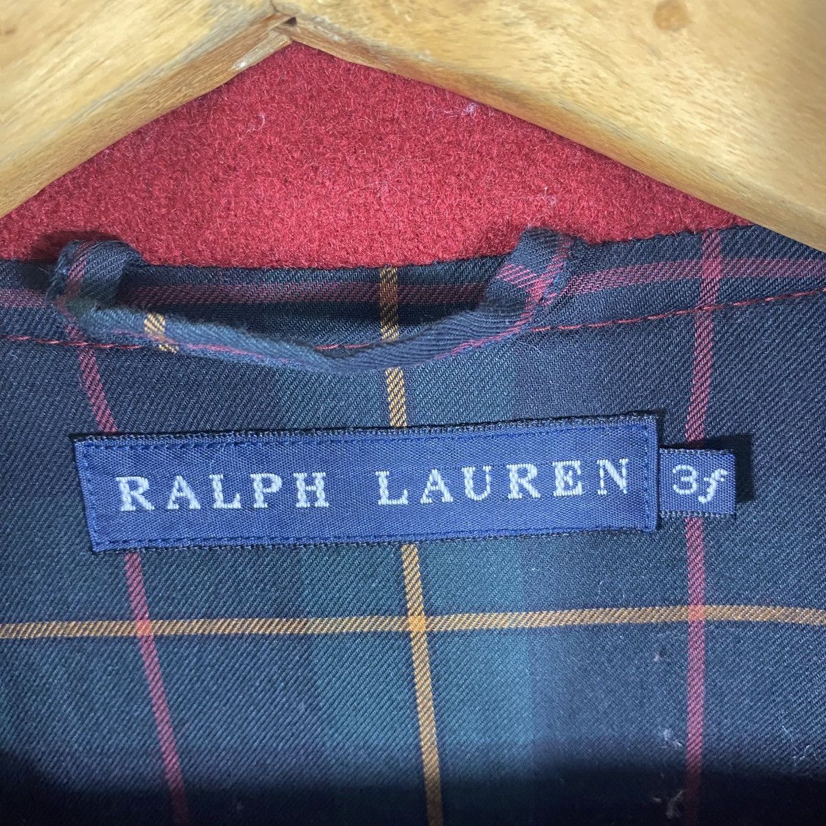 Ralph Lauren Vintage Ralph Lauren Double Coat Half Coat 3F Size Red Size M / US 6-8 / IT 42-44 - 9 Thumbnail