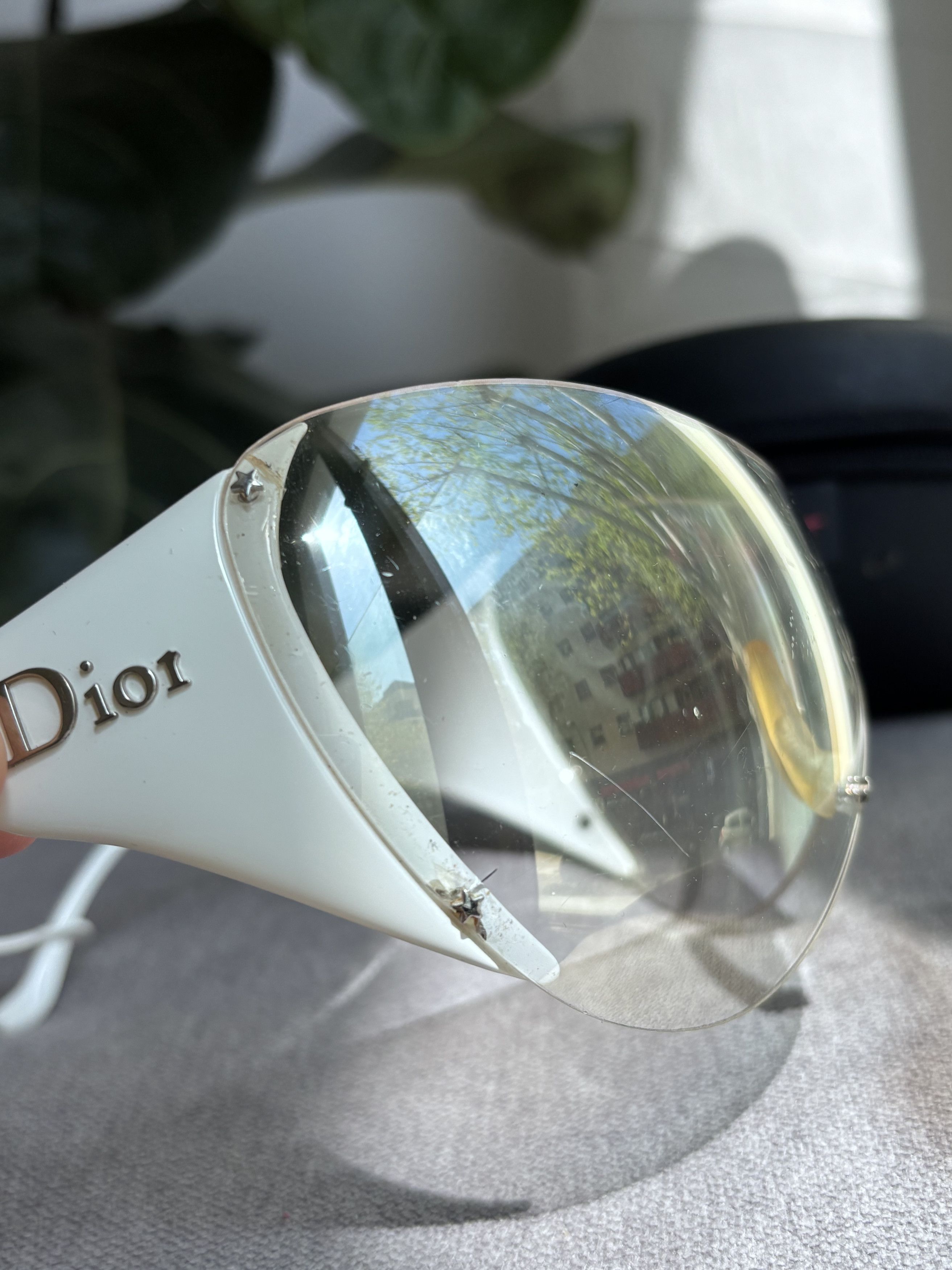 Dior DIOR Sunglasses Ski Bike Wrap Shield Mask Galliano Size ONE SIZE - 4 Thumbnail