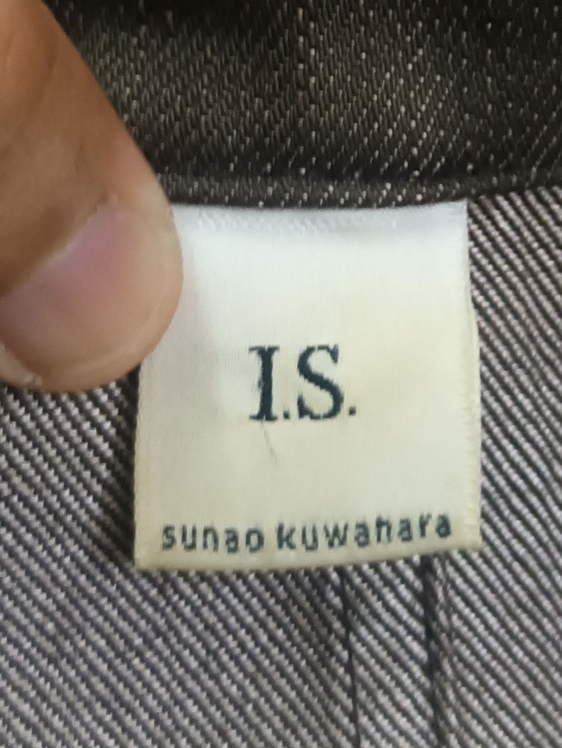 Issey Miyake 🔥 IS SUNAO KUWAHARA ISSEY MIYAKE DENIM JACKET 🔥 Size US S / EU 44-46 / 1 - 4 Thumbnail
