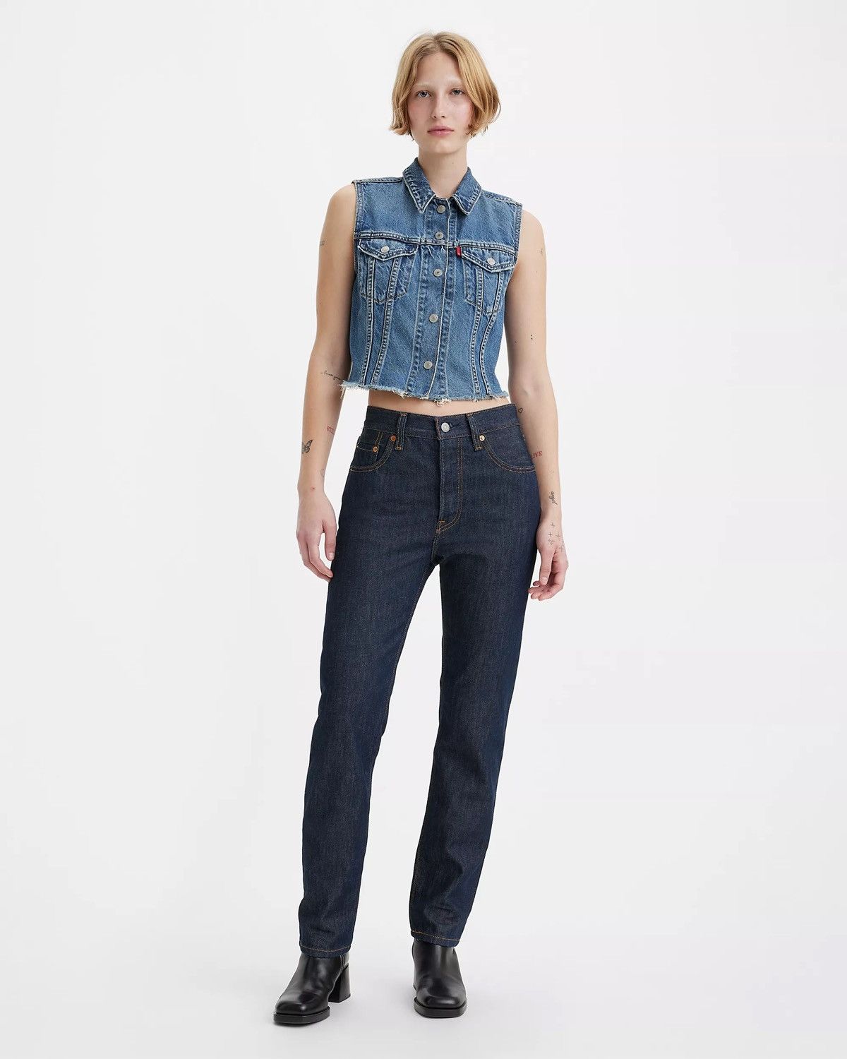 Levi's Levi’s 501 Premium ORIGINAL FIT WOMEN'S JEANS 29x30 Size 29" - 3 Thumbnail