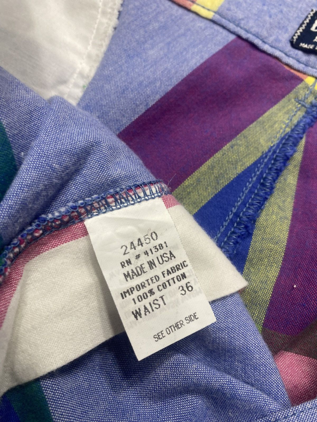 Polo Ralph Lauren 90’s Vintage Polo Ralph Lauren Plaid Madras Shorts Size US 36 / EU 52 - 4 Thumbnail