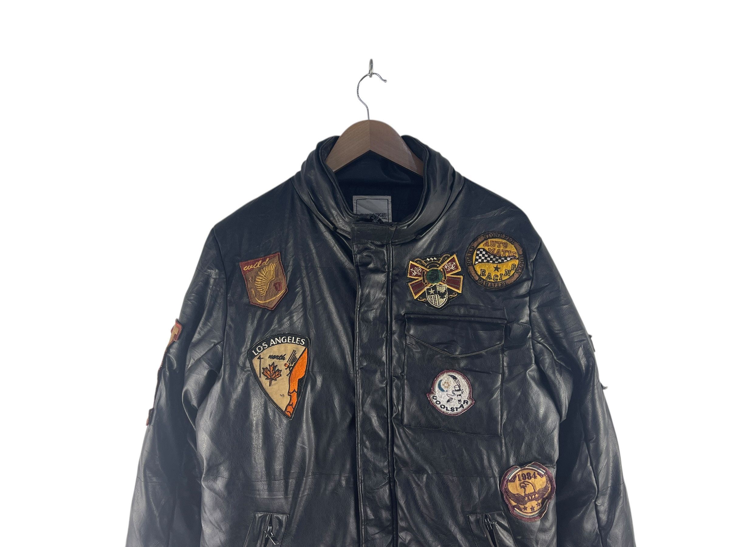 Japanese Brand Vintage Clone Devgru Leather Jacket Size US M / EU 48-50 / 2 - 8 Thumbnail