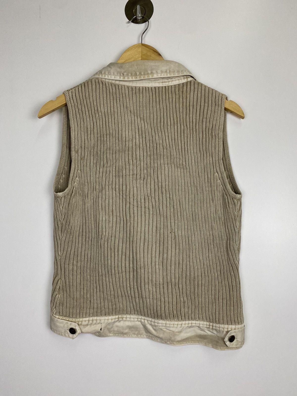 Japanese Brand × Vintage Vintage Viante Vest Knitwear Strech Size US M / EU 48-50 / 2 - 2 Thumbnail