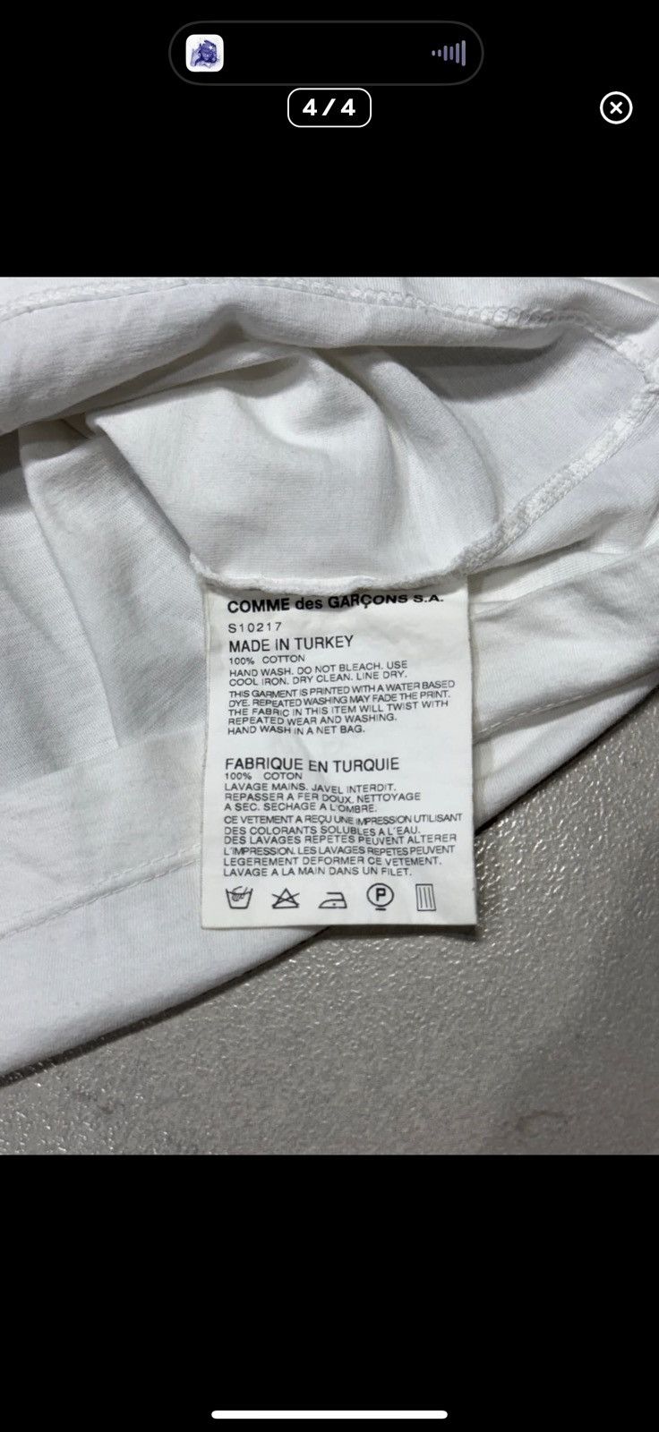 Comme des Garcons comme des garcons archive “refreshing” shirt Size US S / EU 44-46 / 1 - 4 Thumbnail