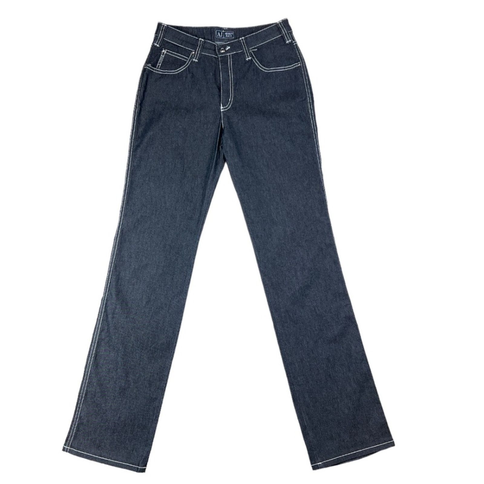 Armani Armani Jeans Gray Denim Pants | Size 28 Size 28" / US 6 / IT 42 - 1 Thumbnail