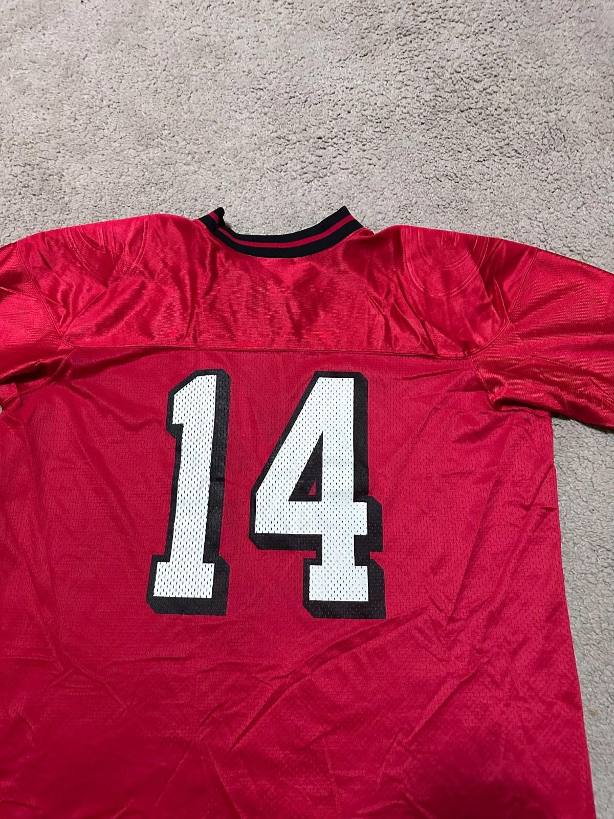 Nike Men's Vintage Nike Georgia Bulldogs #14 Jersey Sz XL Size US XL / EU 56 / 4 - 8 Thumbnail