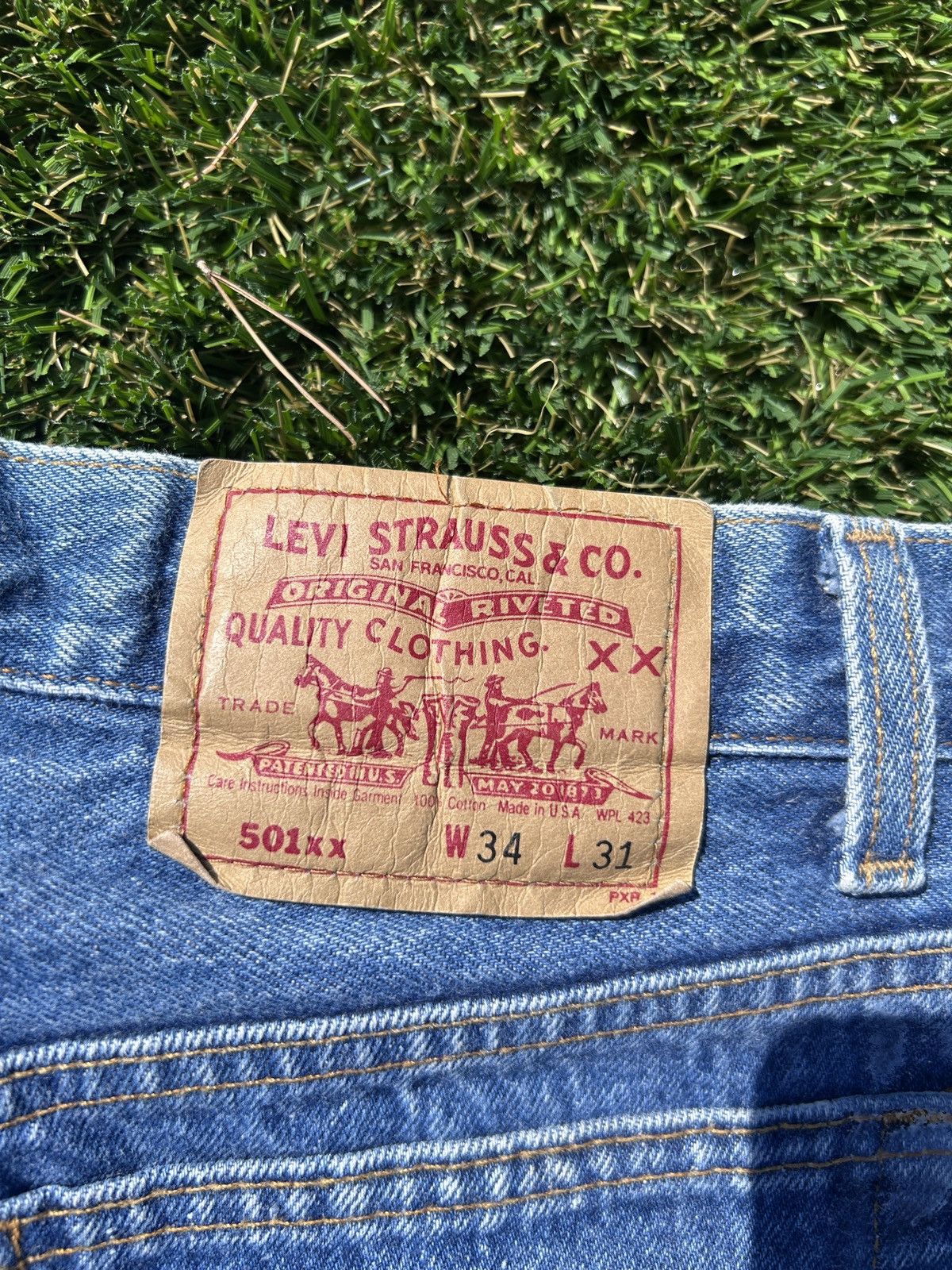 Levi's Levi Jean 34x31 Size US 34 / EU 50 - 4 Thumbnail