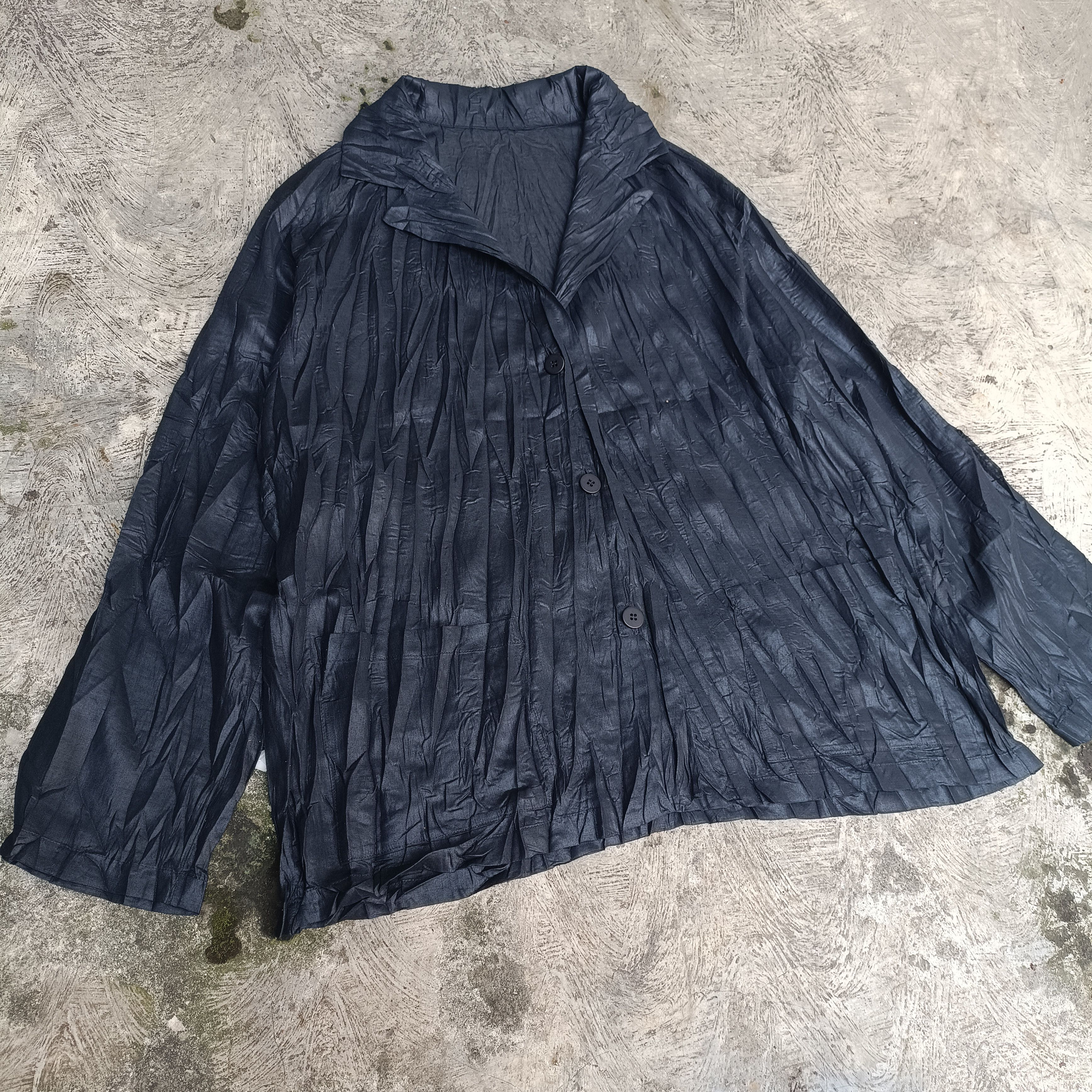 Issey Miyake ISSEY MIYAKE PLEATS PLEASE Outer Jacket Size M / US 6-8 / IT 42-44 - 2 Thumbnail
