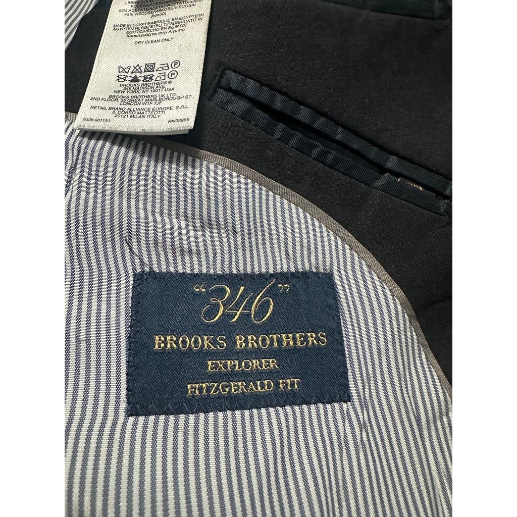Brooks Brothers Brooks Brothers charcoal gray explorer fitzgerald fit blazer Size 42L - 4 Thumbnail