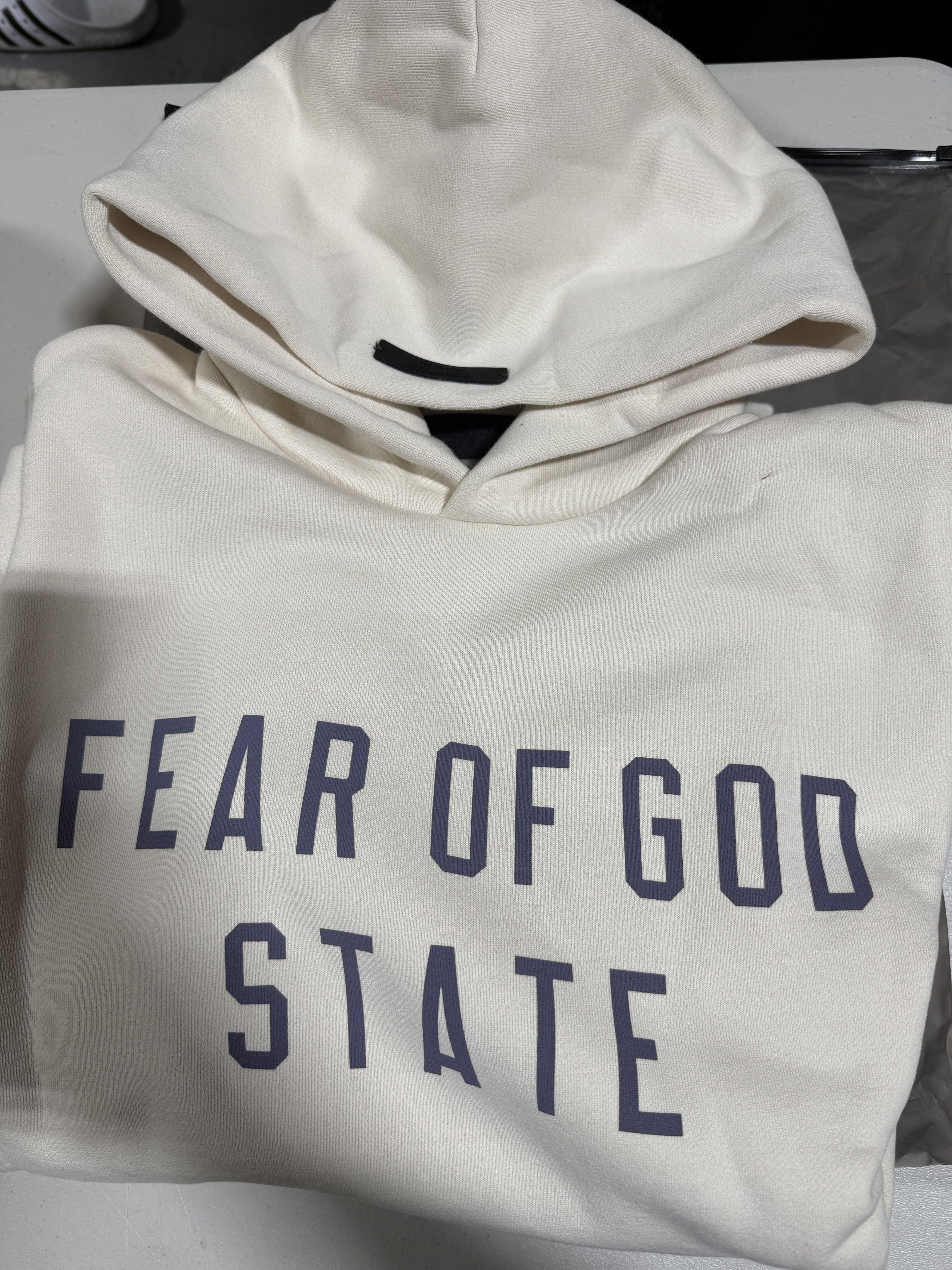 Fear of God Fear of God Essentials Fleece Hoodie Shell Size XL Size US XL / EU 56 / 4 - 3 Thumbnail