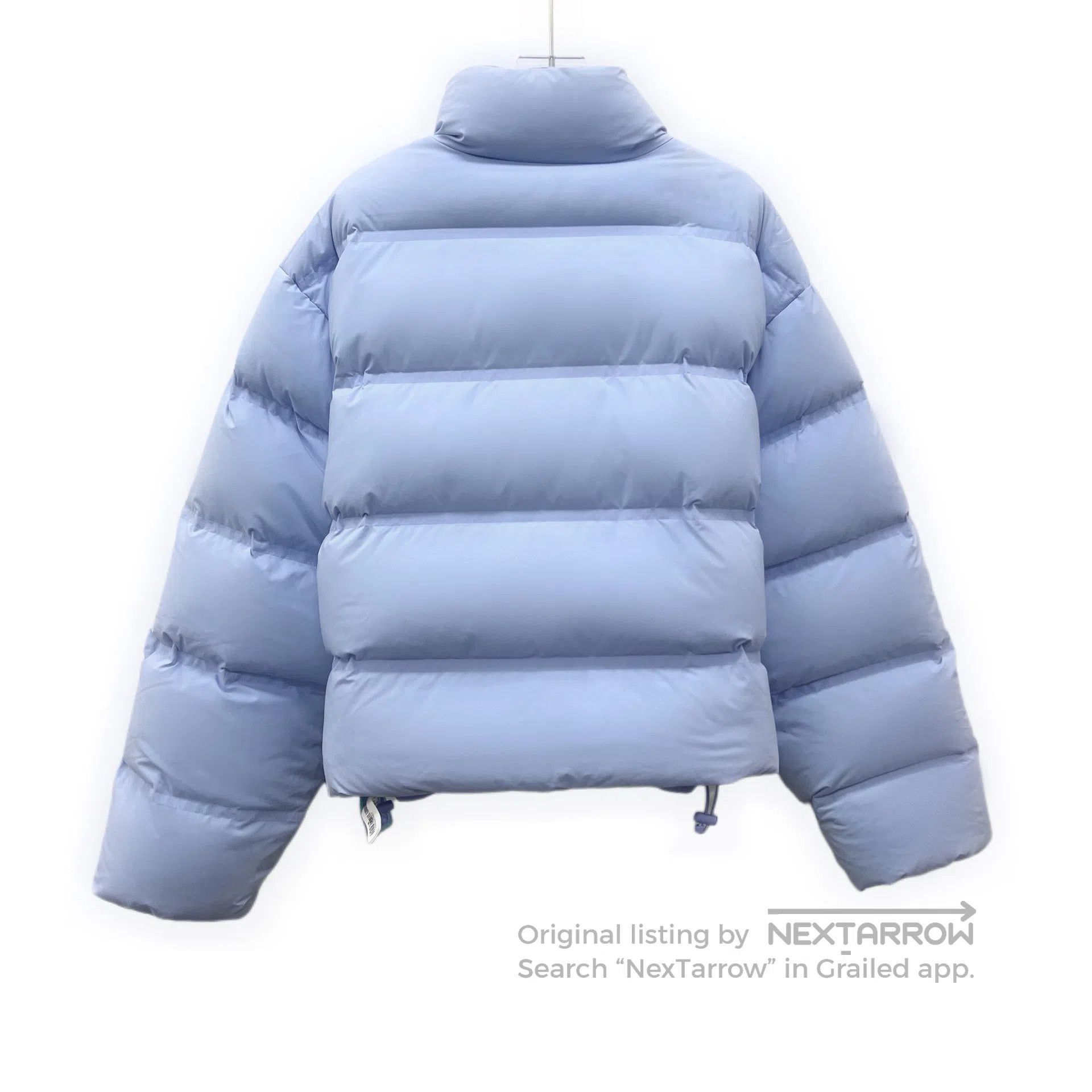 Alexander Wang Alexander Wang Light blue logo letter print stand collar z Size M / US 6-8 / IT 42-44 - 2 Thumbnail